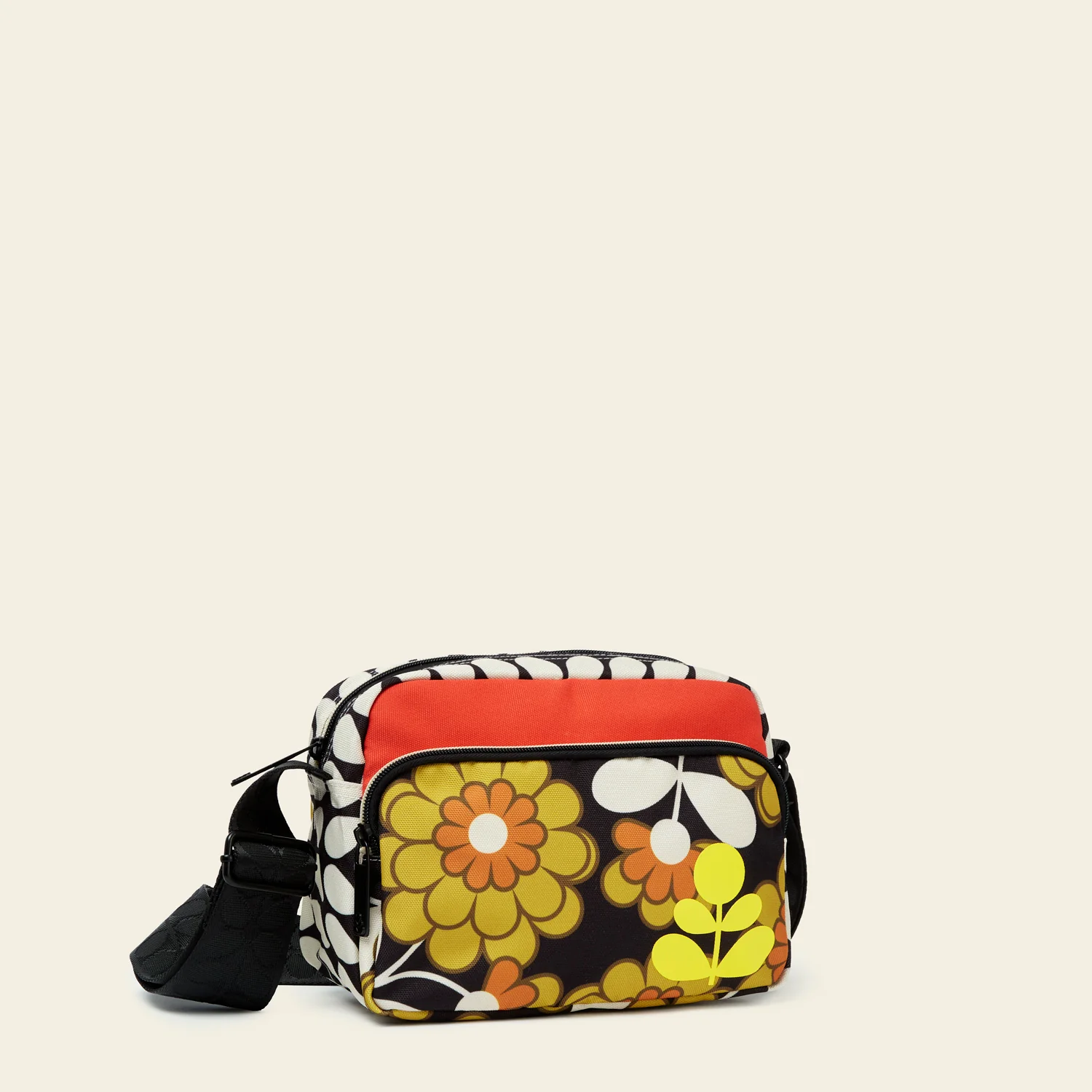 Angle Camera Bag - Dahlia Saffron Colour Block - Image 3