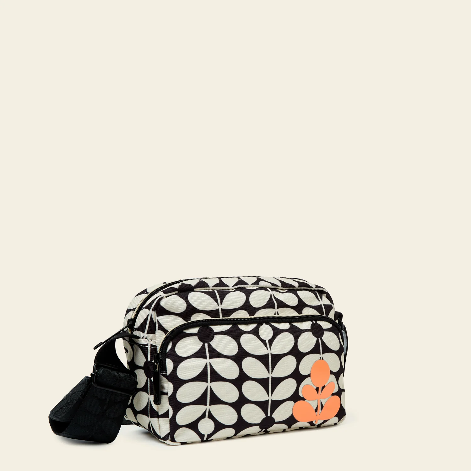 Angle Camera Bag - Sixties Stem Jet Colour Block - Image 3