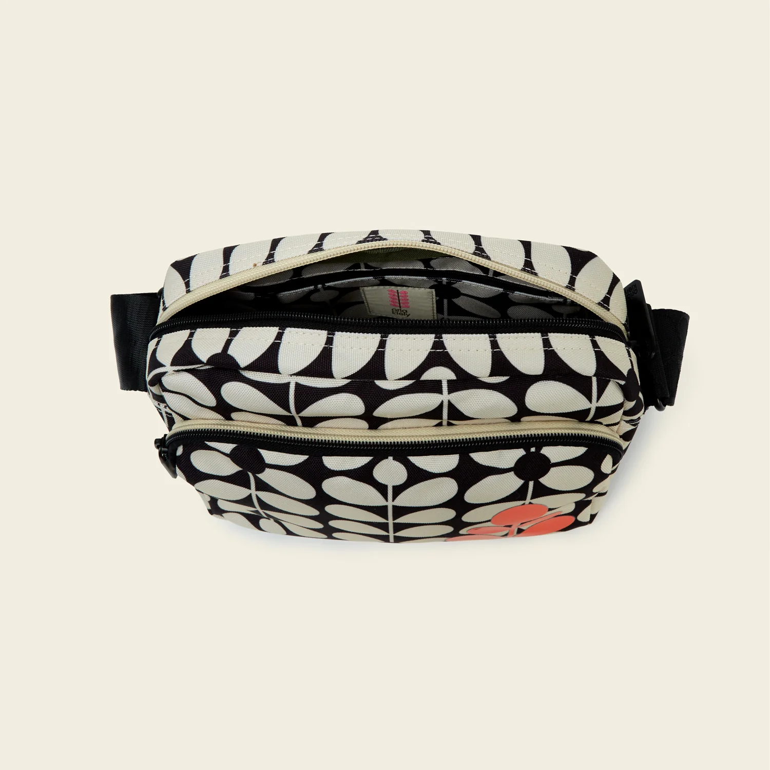 Angle Camera Bag - Sixties Stem Jet Colour Block - Image 5