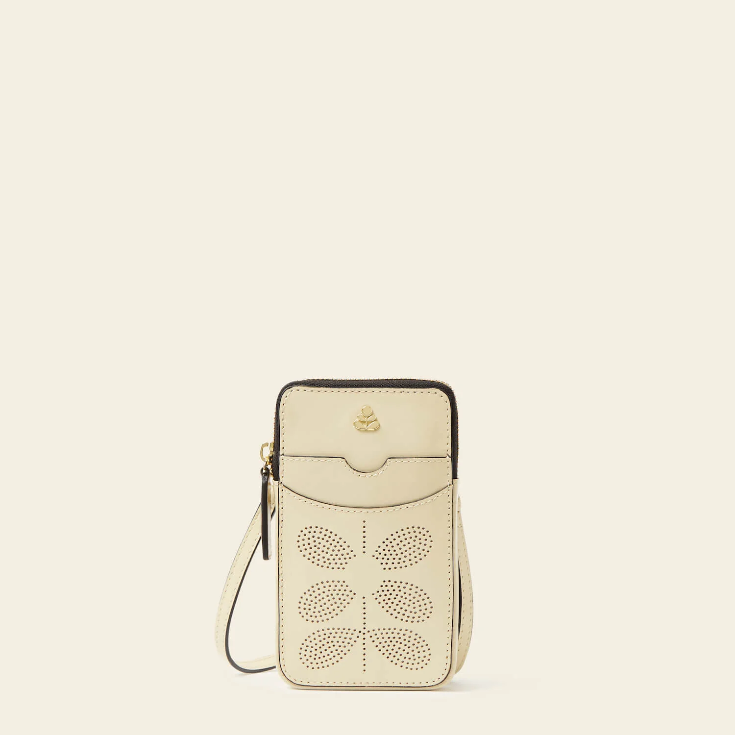Ariel Phone Case - Cream Punched Flower - Image 2