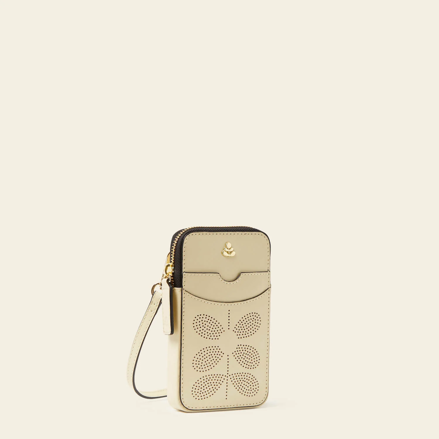 Ariel Phone Case - Cream Punched Flower - Image 4