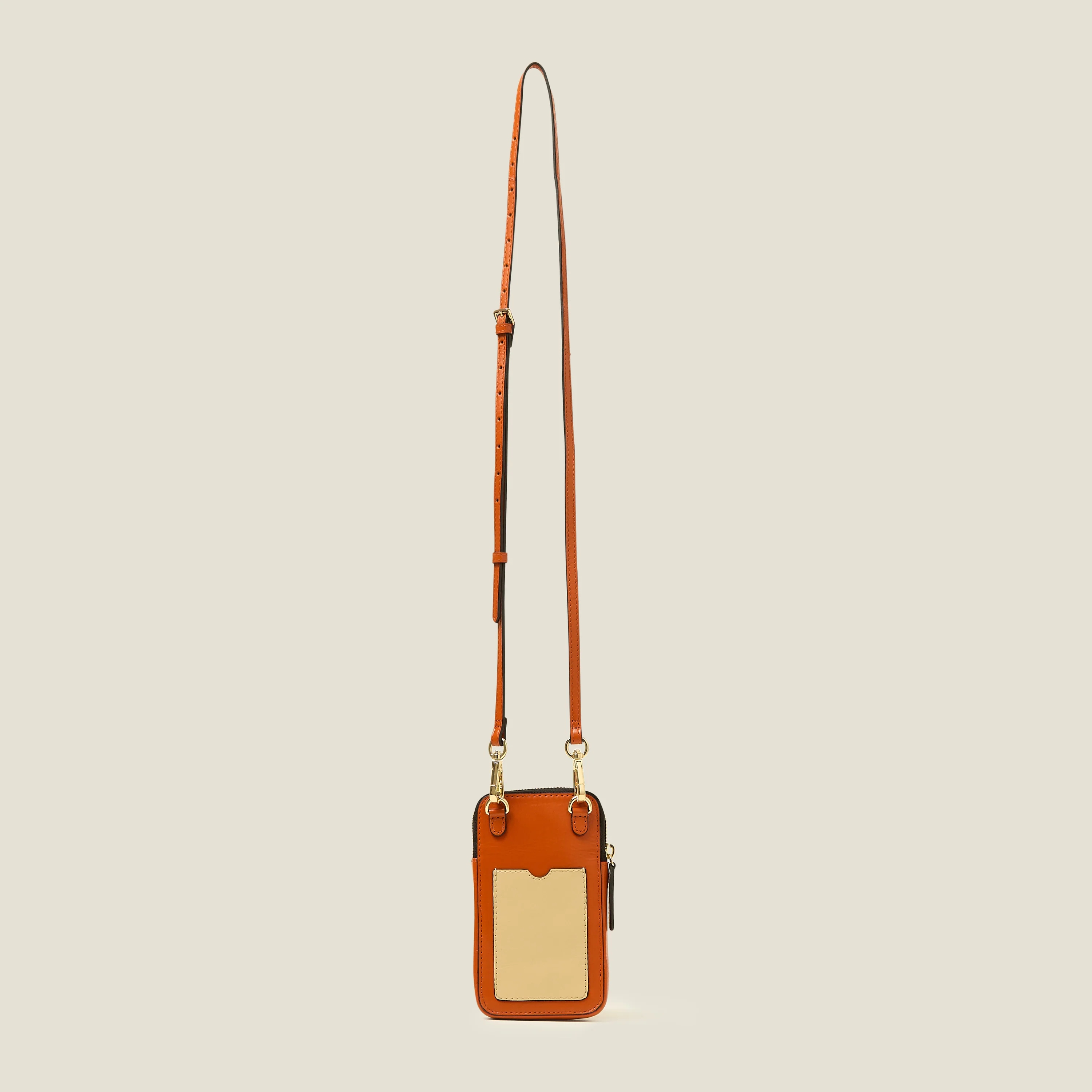 Ariel Phone Case - Whipstitch Stem Orange - Image 3