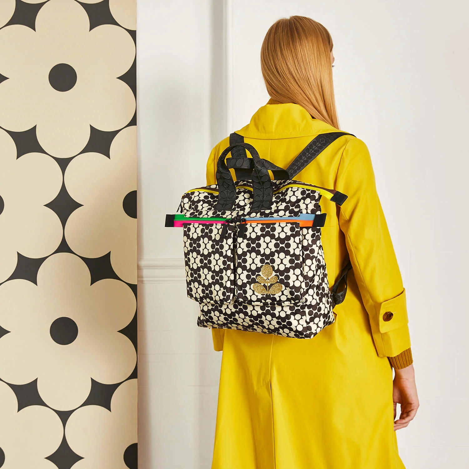Axis Backpack - Puzzle Flower Porcini - Image 2
