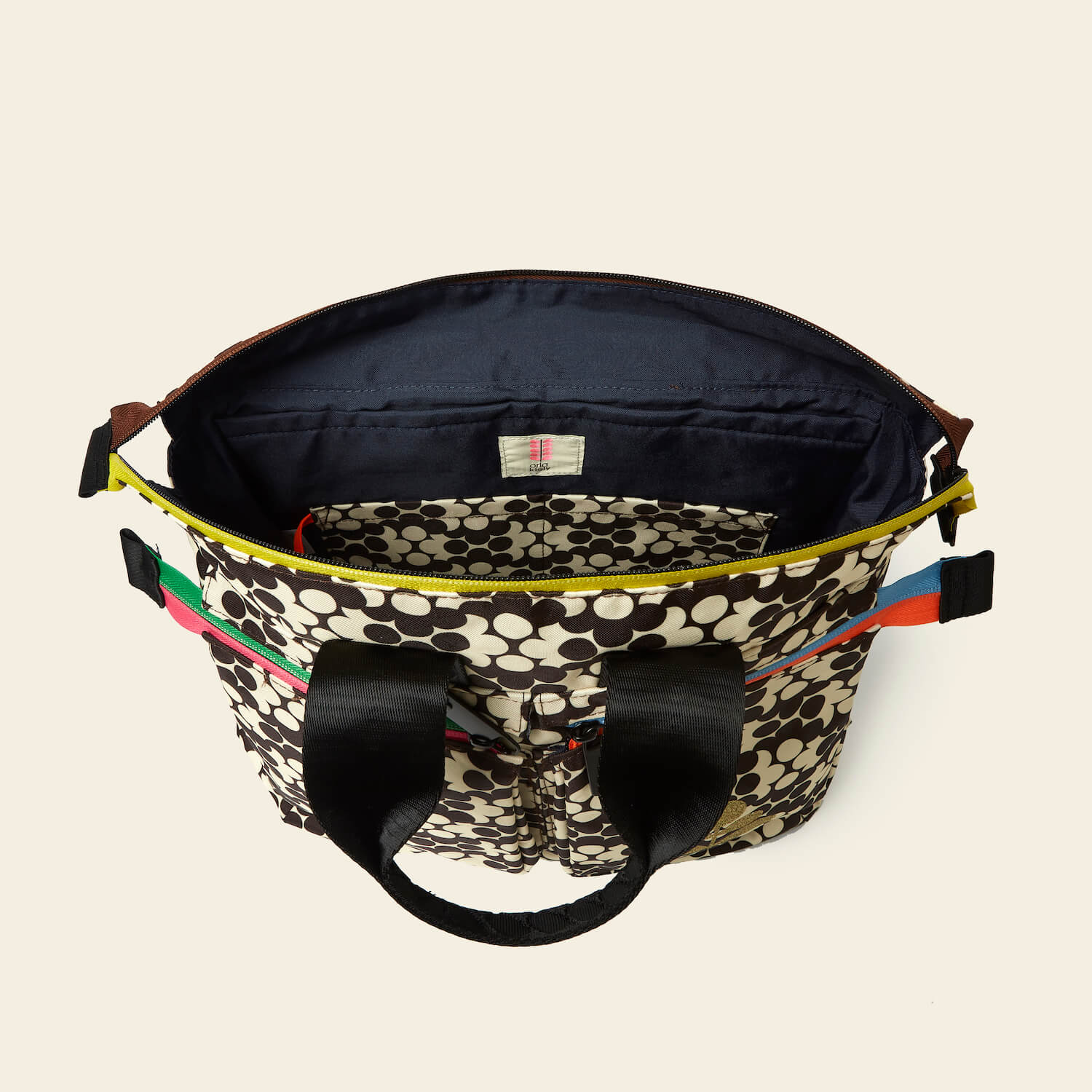 Axis Backpack - Puzzle Flower Porcini - Image 5