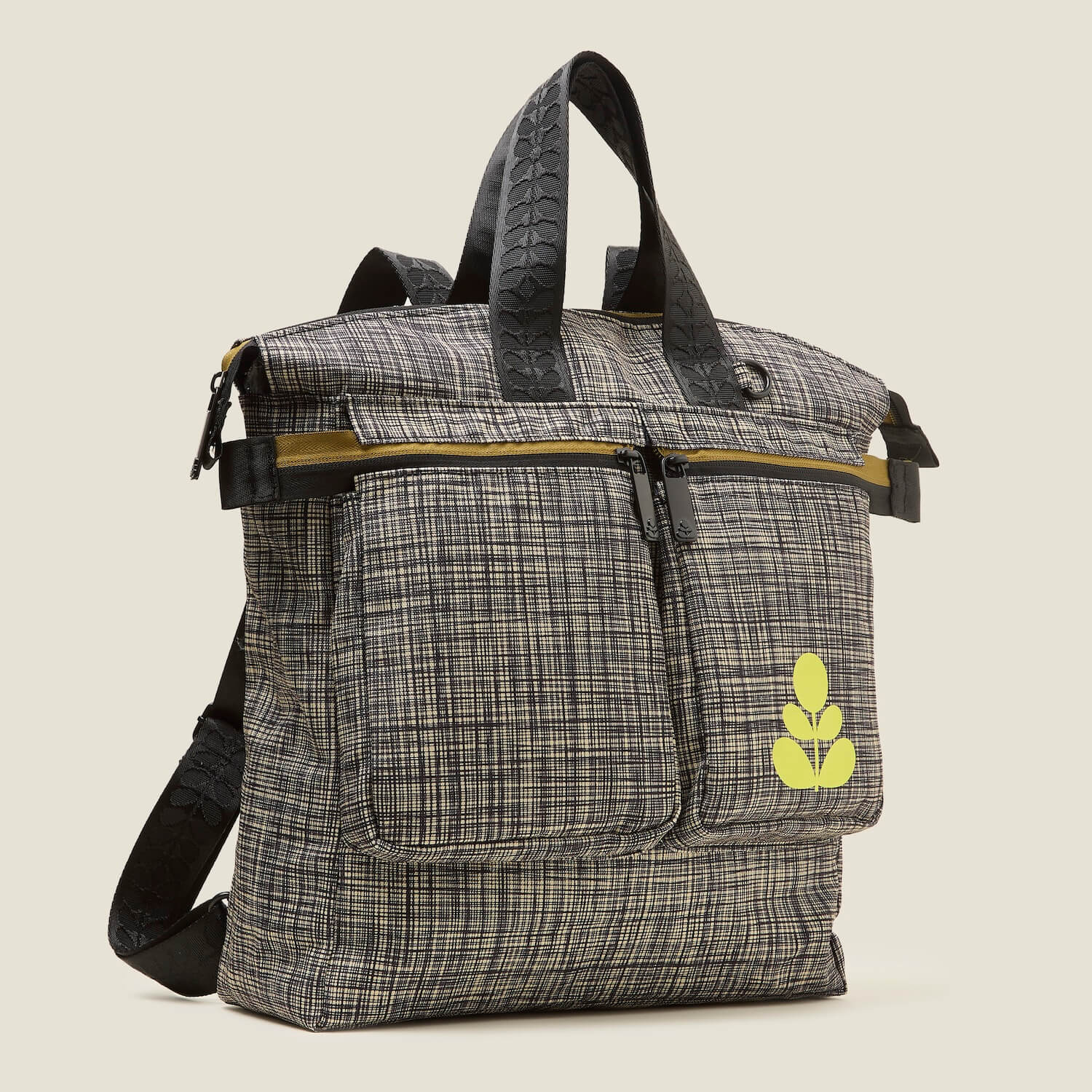 Axis Backpack - Scribble Print Black - Image 3