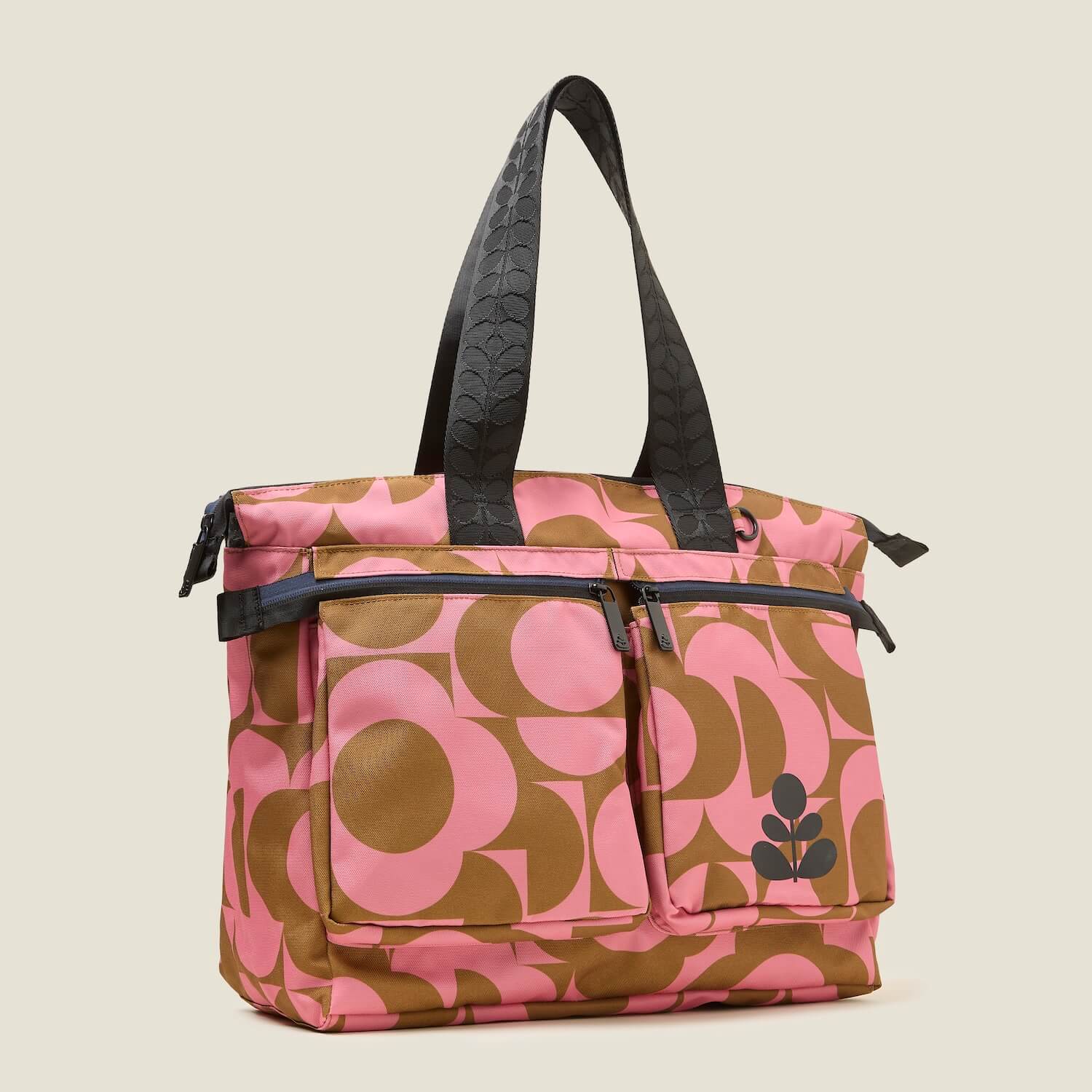 Axis Tote - Flower Prism Marshmallow - Image 3