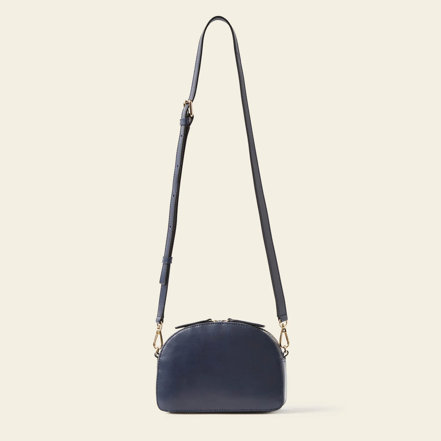 Babaluna Crossbody - Navy Punched Flower - Image 4