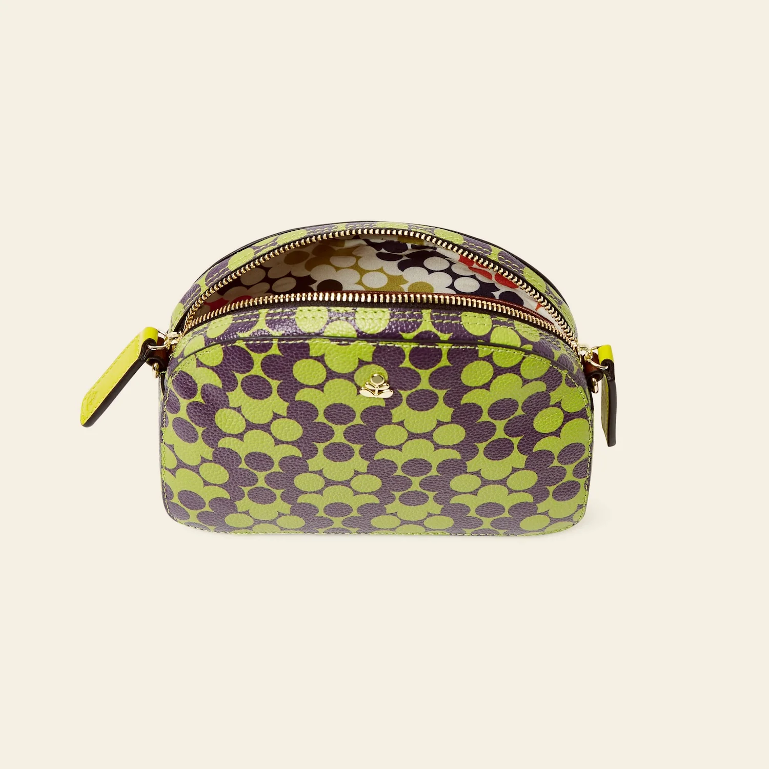 Babaluna Crossbody - Purple Puzzle Flower - Image 5