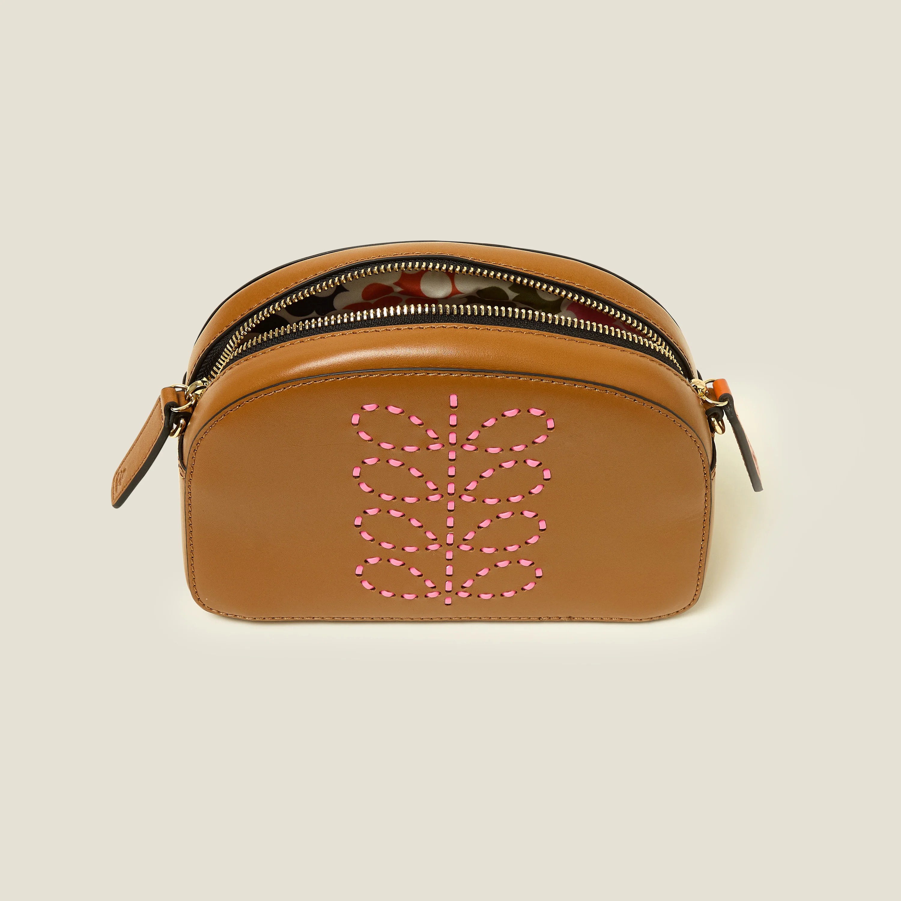 Babaluna Crossbody - Whipstitch Stem Tan - Image 5