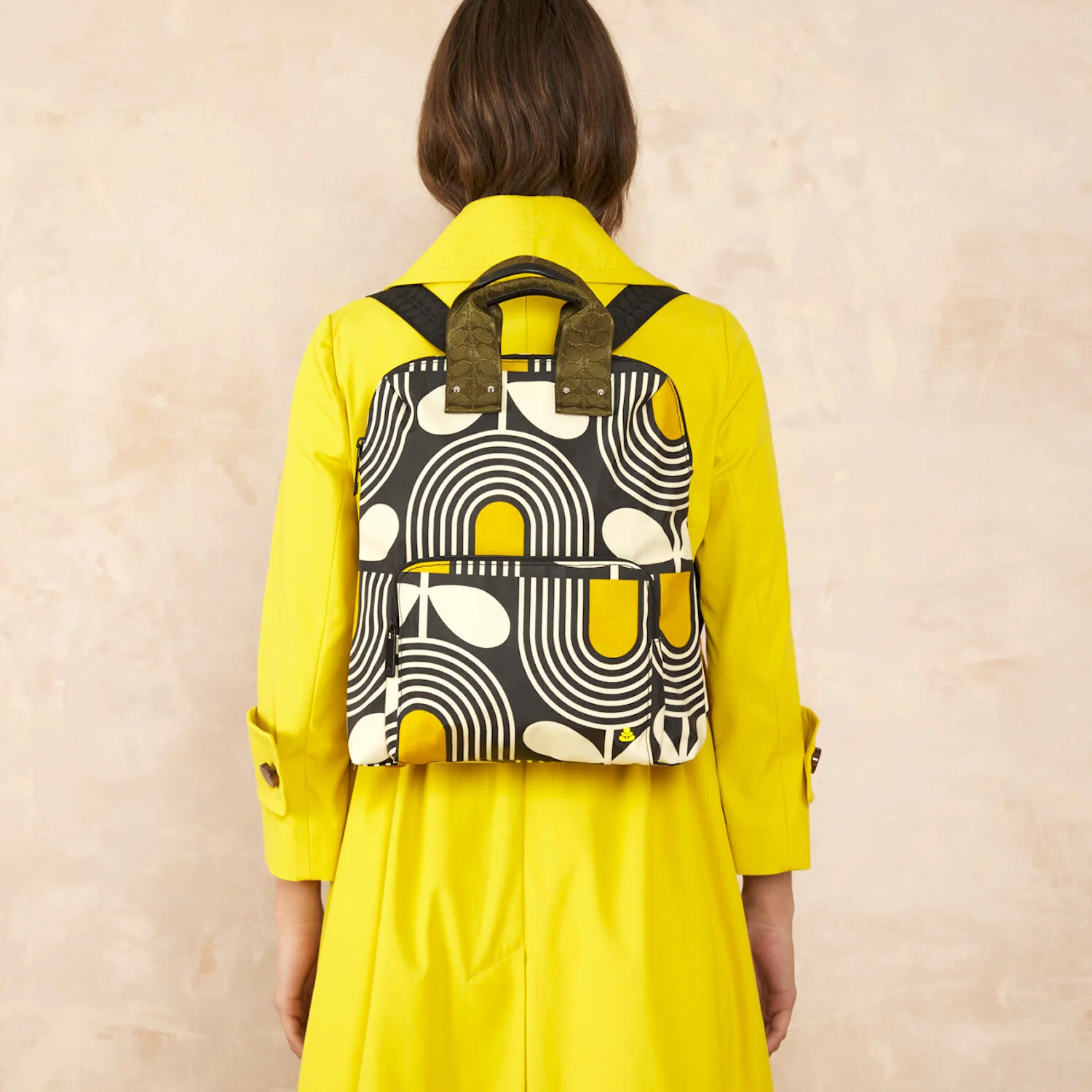 Bestie Backpack - Giant Striped Tulip Noir - Image 2
