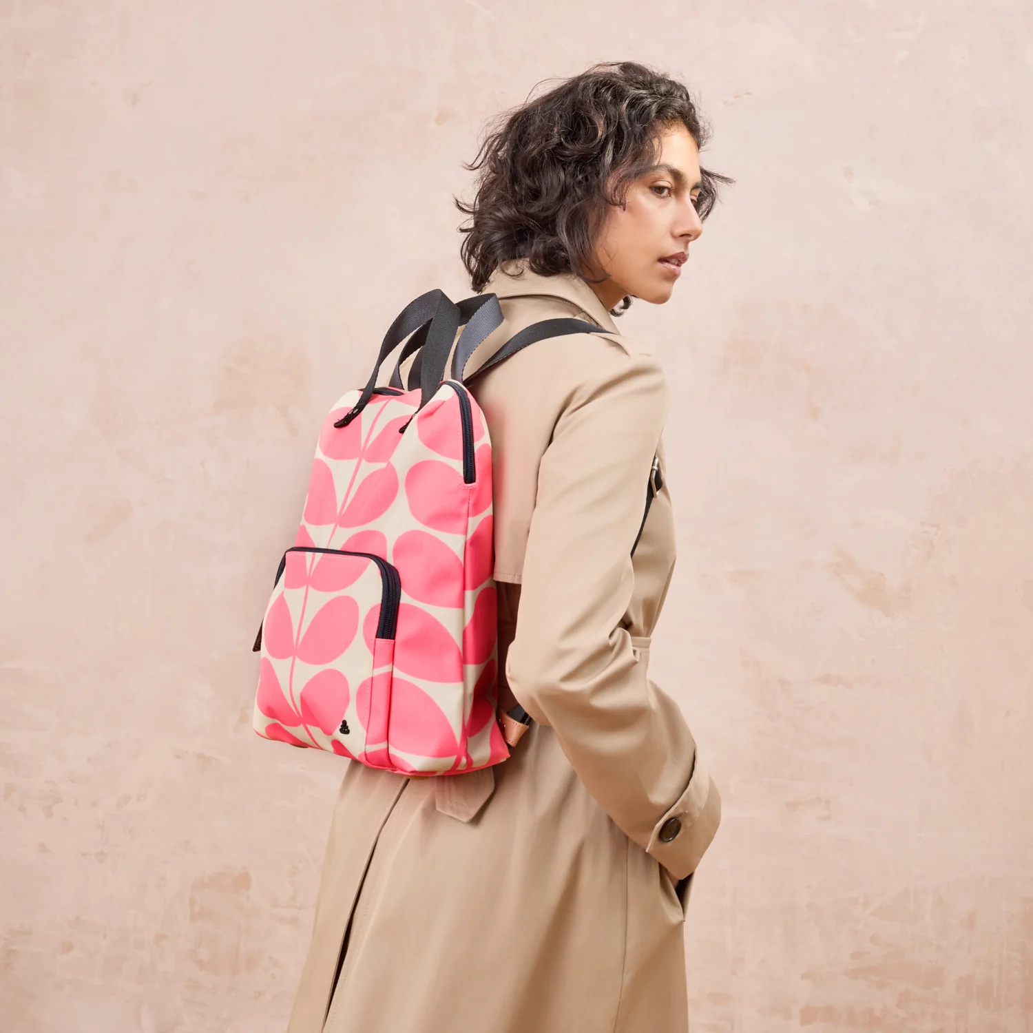 Bestie Backpack - Solid Stem Neon Pink - Image 2