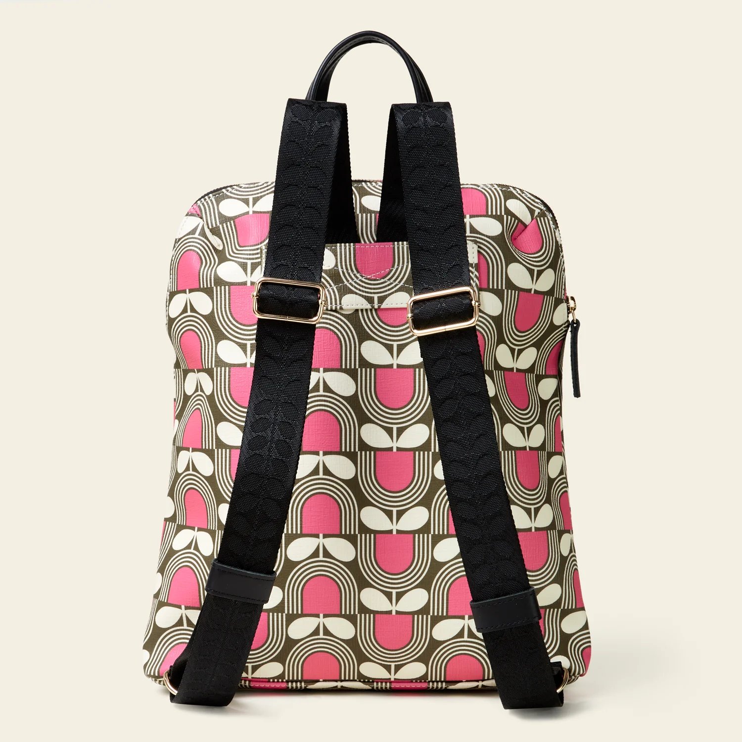 Bestie Backpack - Striped Tulip Fuchsia - Image 4