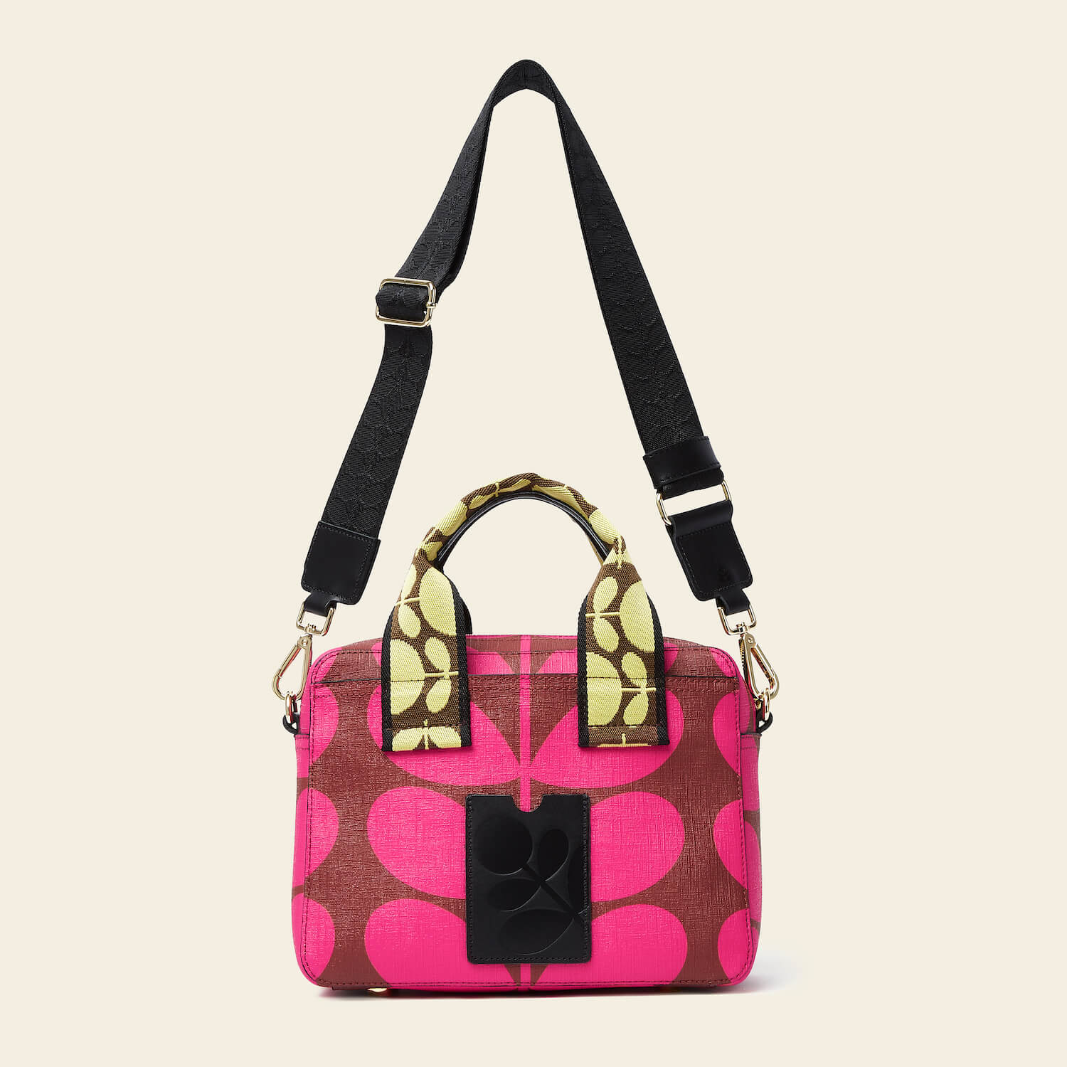 Block Handbag - Solid Stem Cerise - Image 4