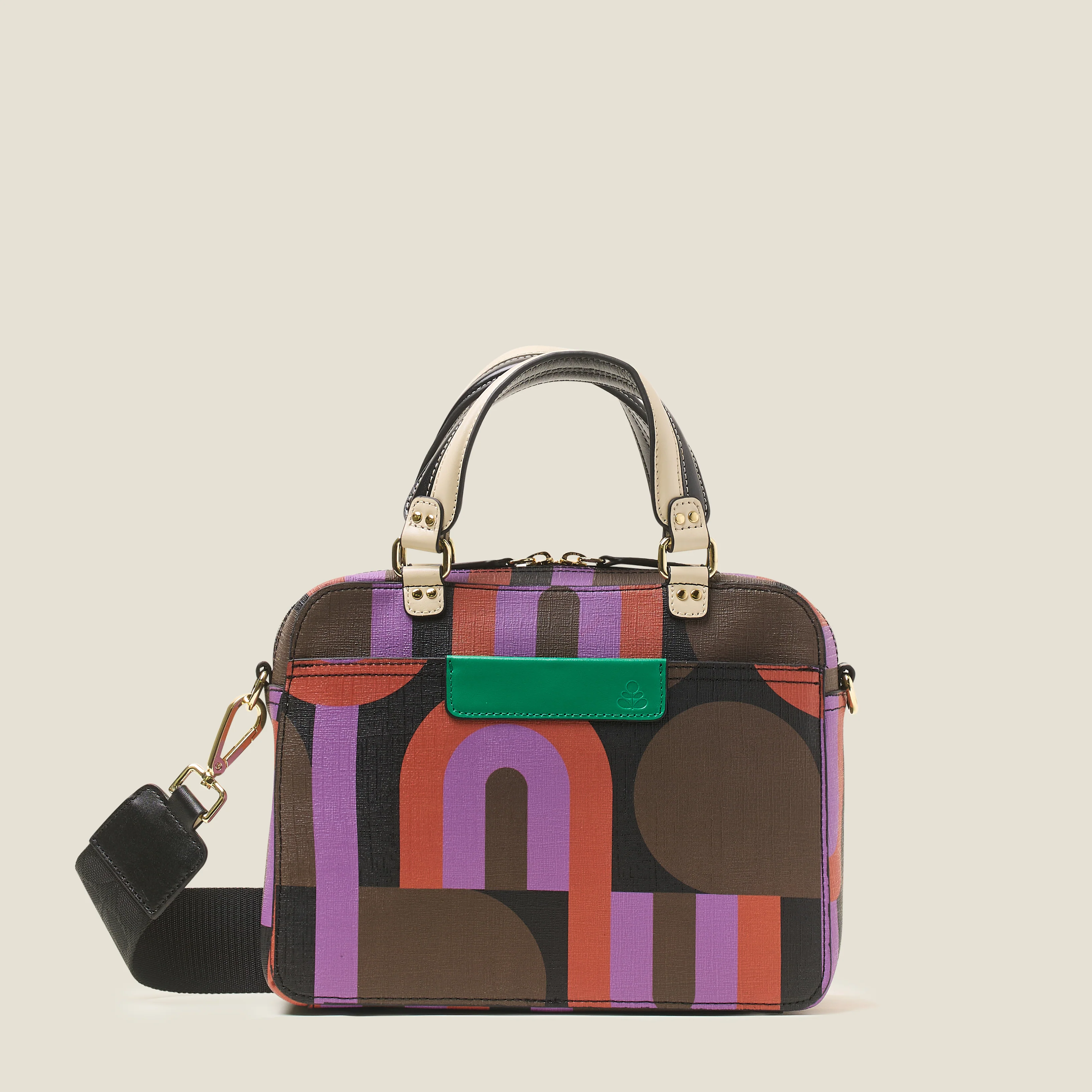 Block Medium Handbag - Circle Line - Image 2