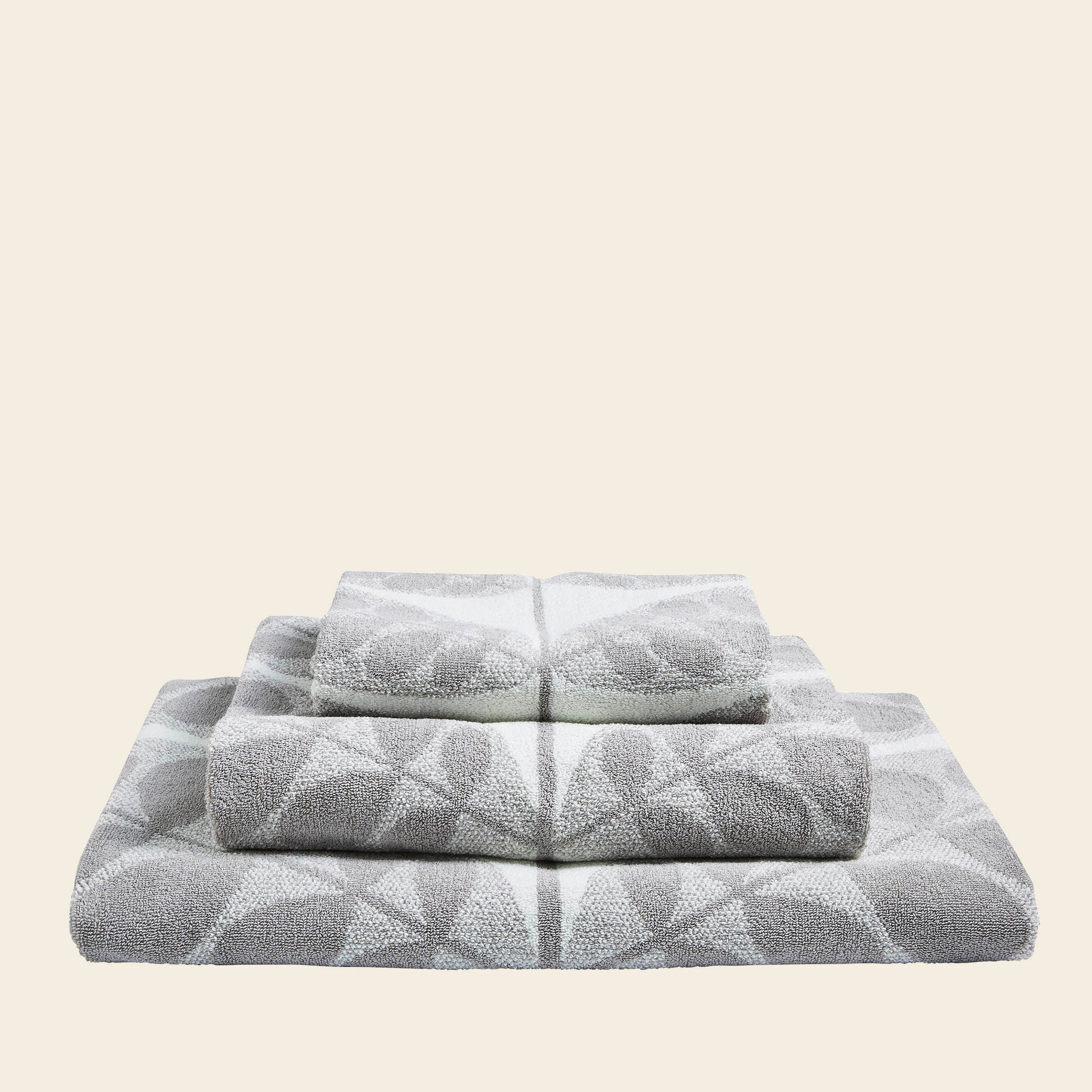 Botanica Stem Towels Grey - Image 3