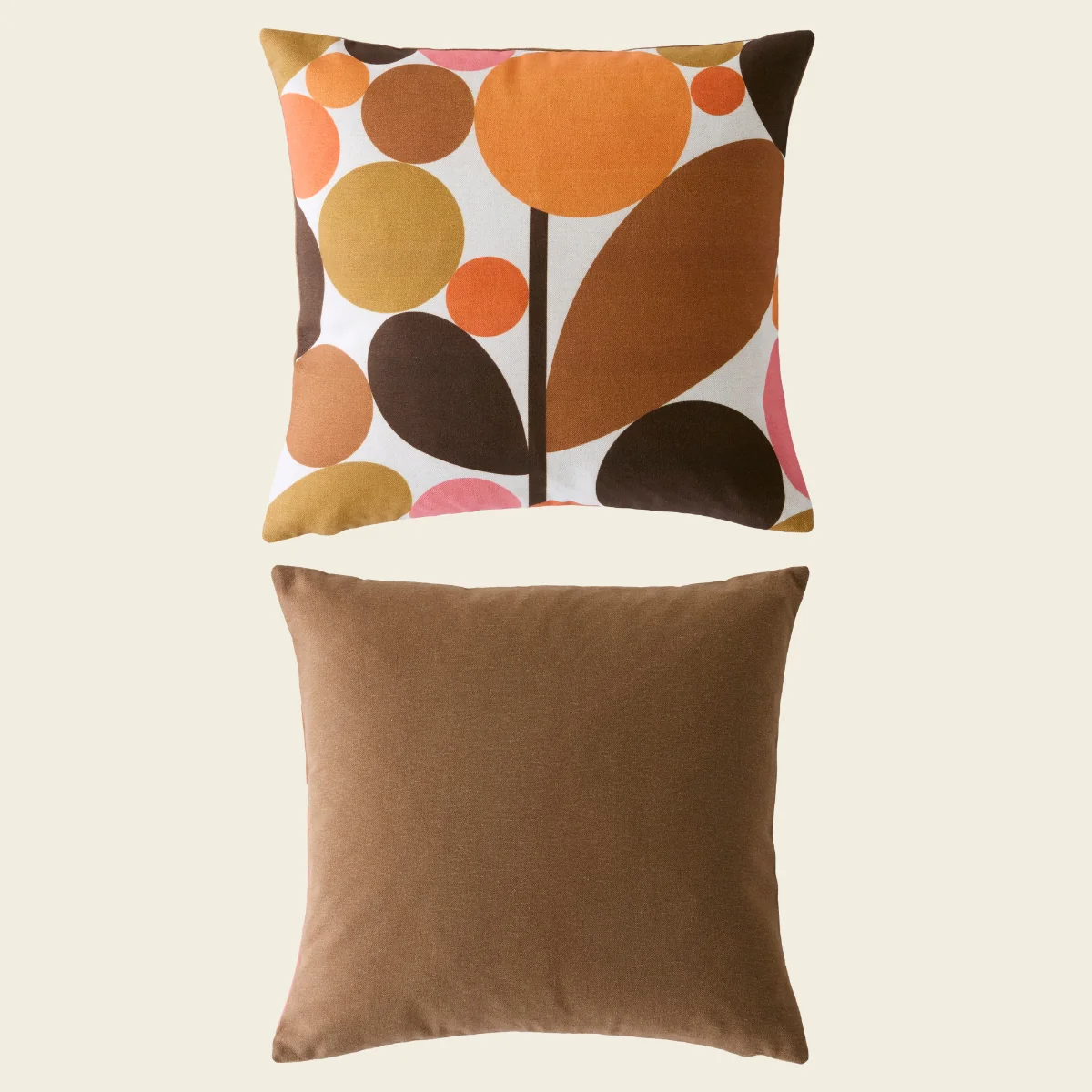 Bubble Flower Cushion - Sienna - Image 2