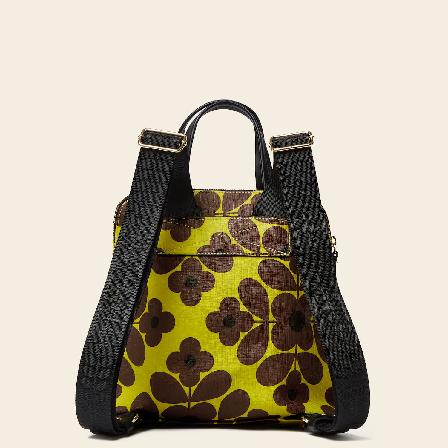 Buddy Backpack - Flower Tile Chartreuse - Image 4