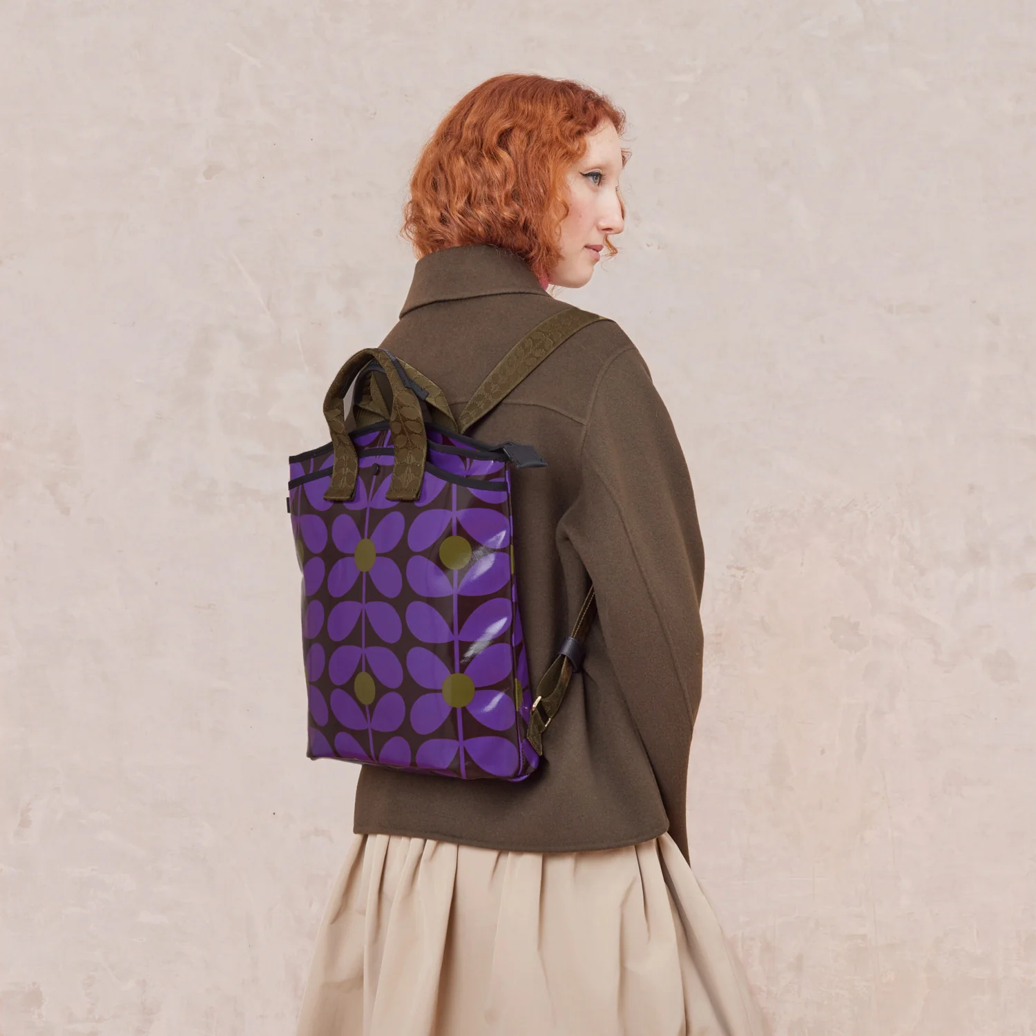 Carry Backpack - Sixties Stem Orchid - Image 2