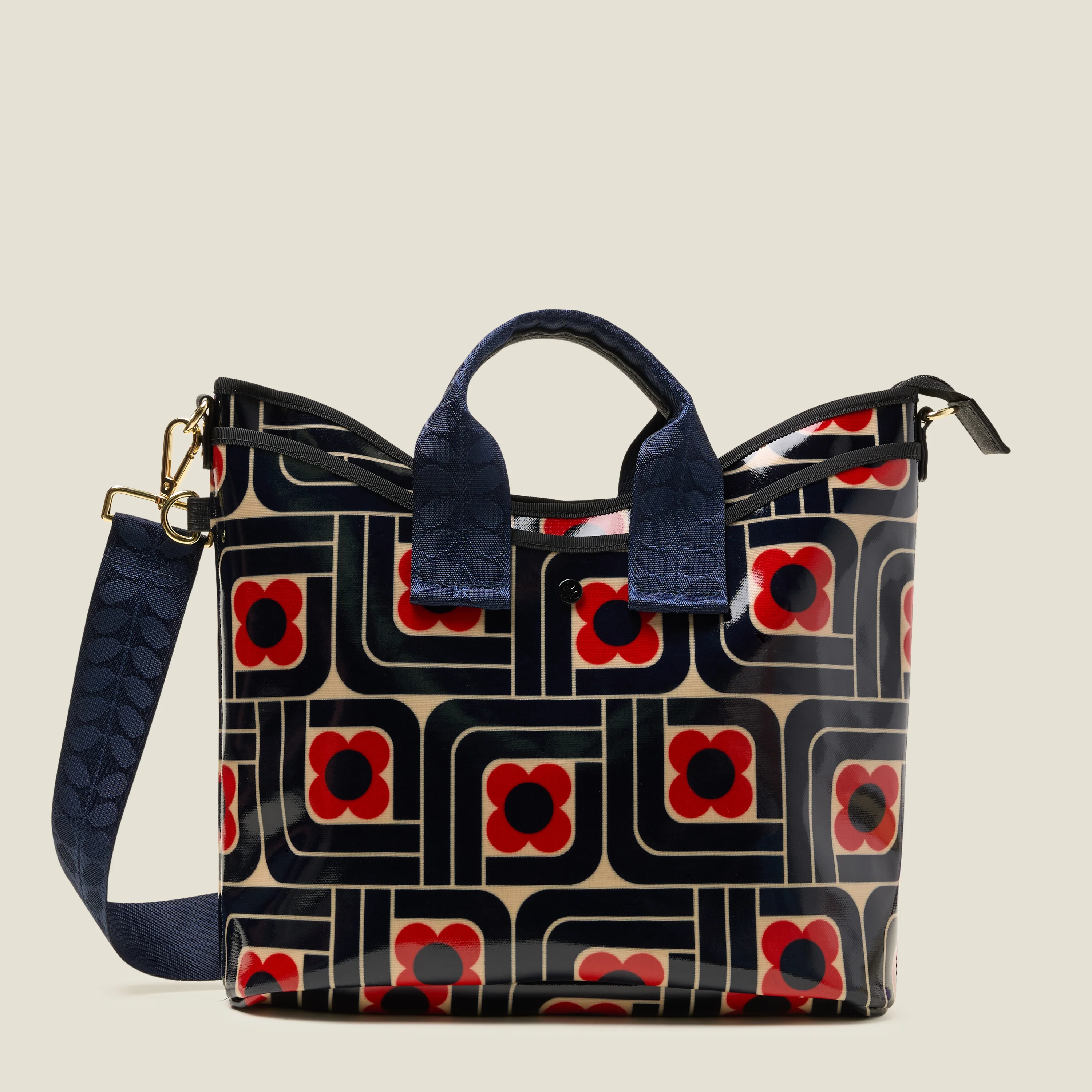 Carry Grab Tote Bag - Woodblock Ink - Image 2