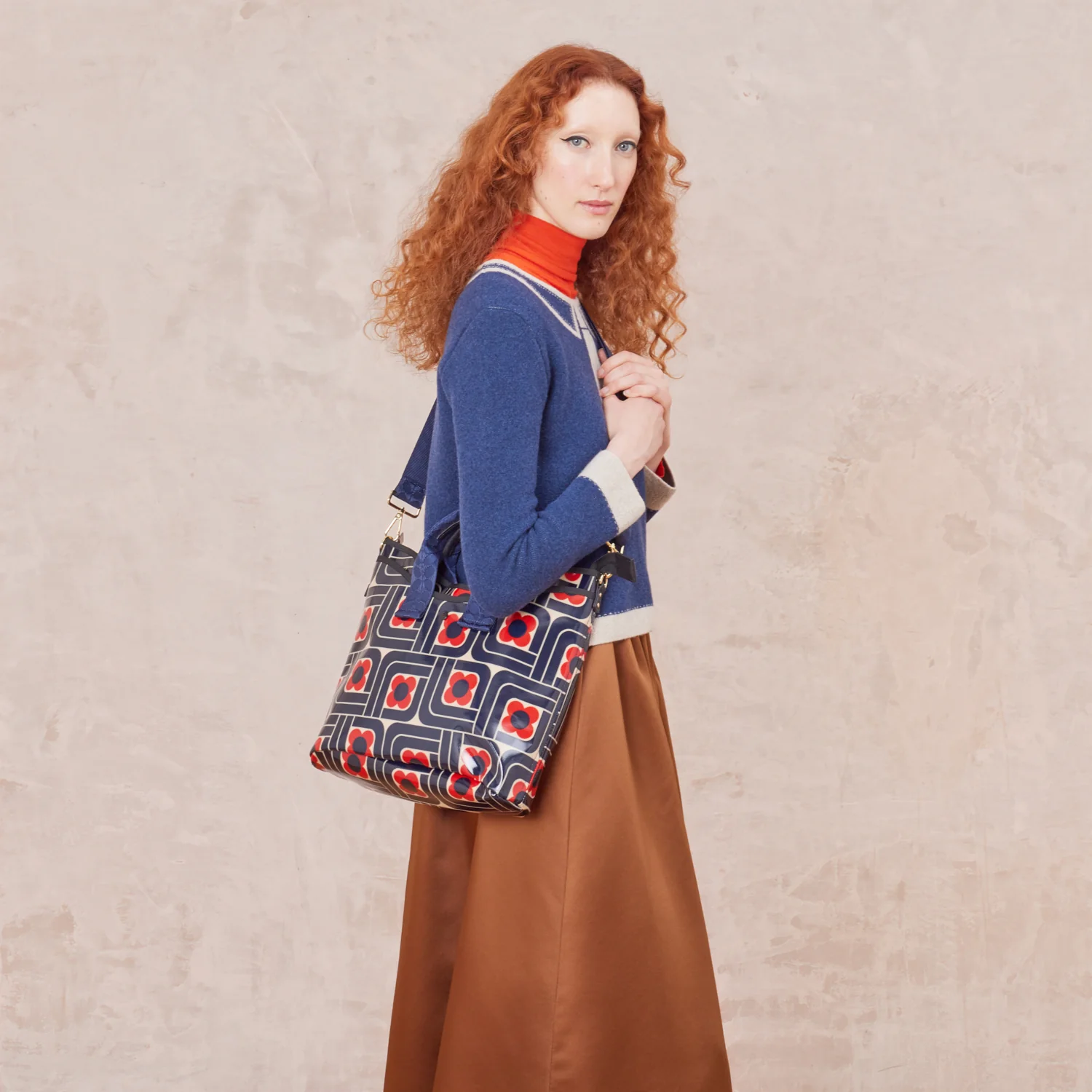 Carry Grab Tote Bag - Woodblock Ink - Image 3