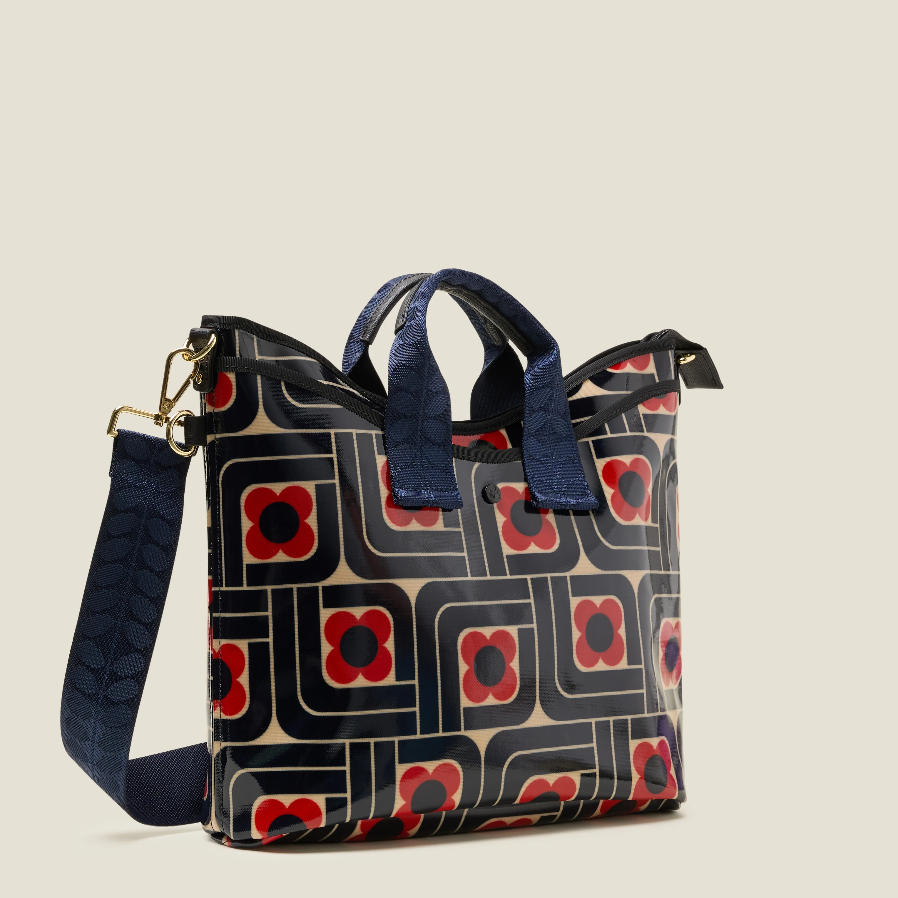 Carry Grab Tote Bag - Woodblock Ink - Image 4