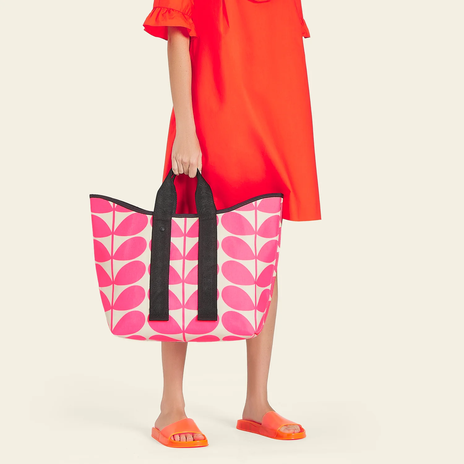 Carryall Large Tote - Neon Pink - Image 3
