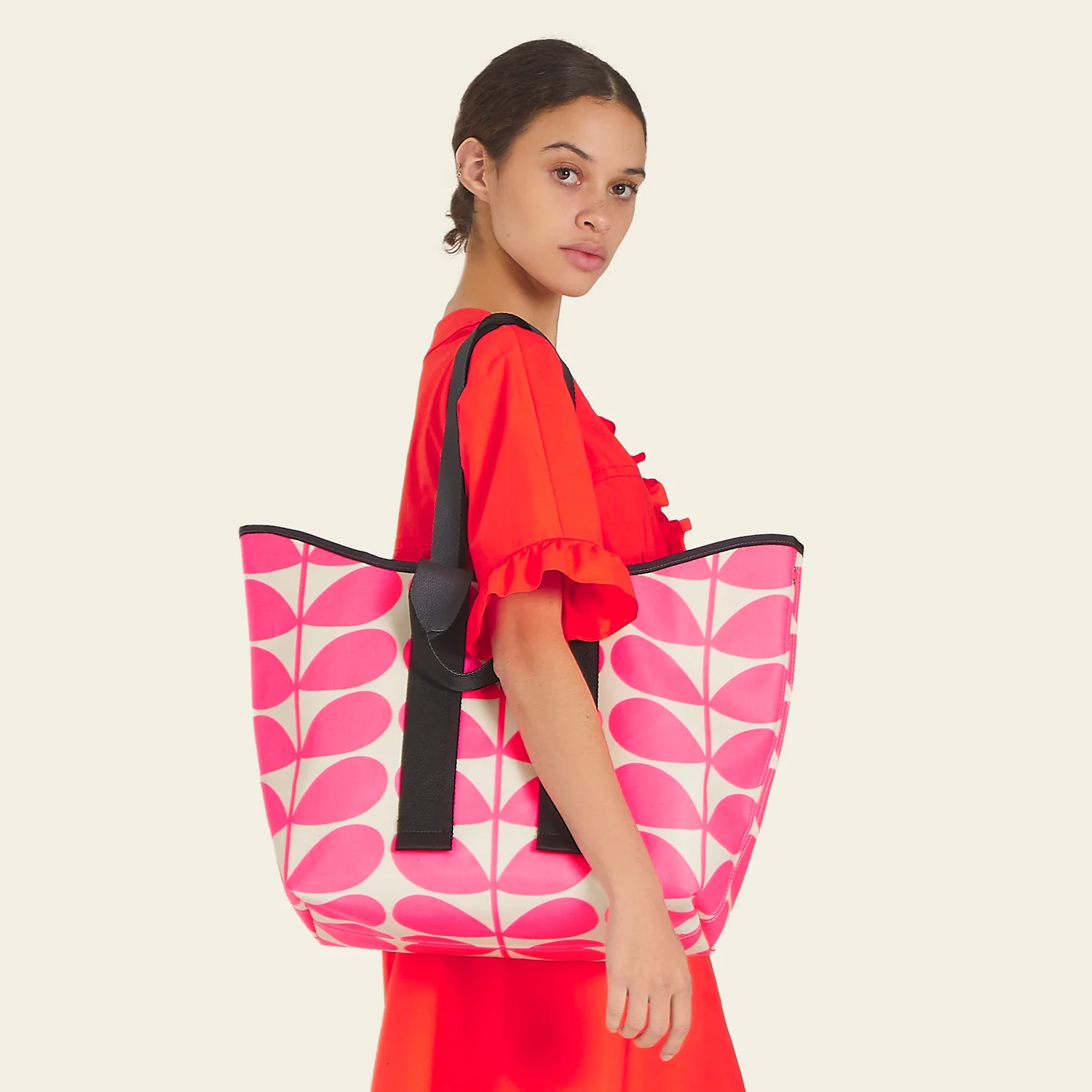 Carryall Large Tote - Neon Pink - Image 5