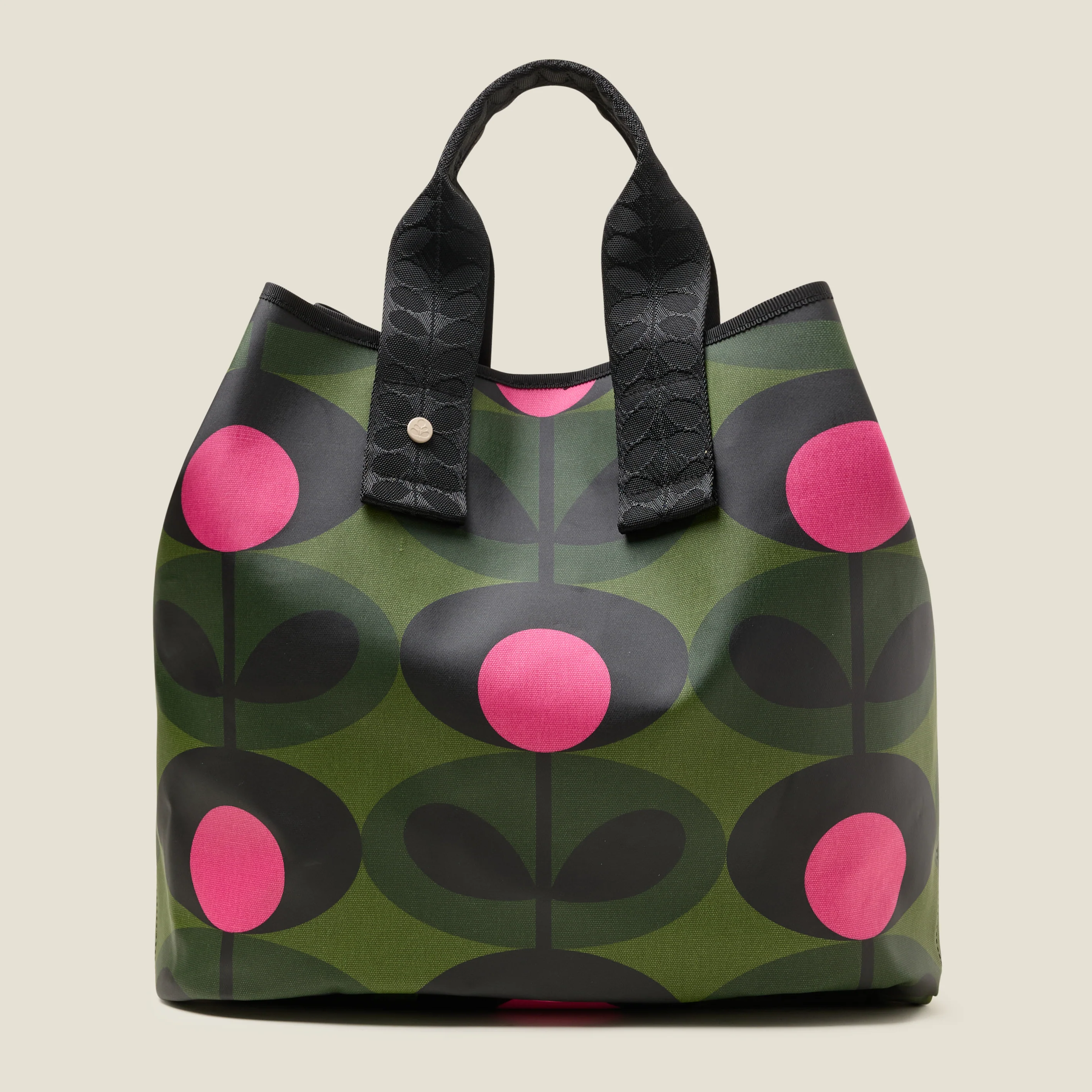 Carryall Large Tote Bag - Oval Stem Forest - Image 5