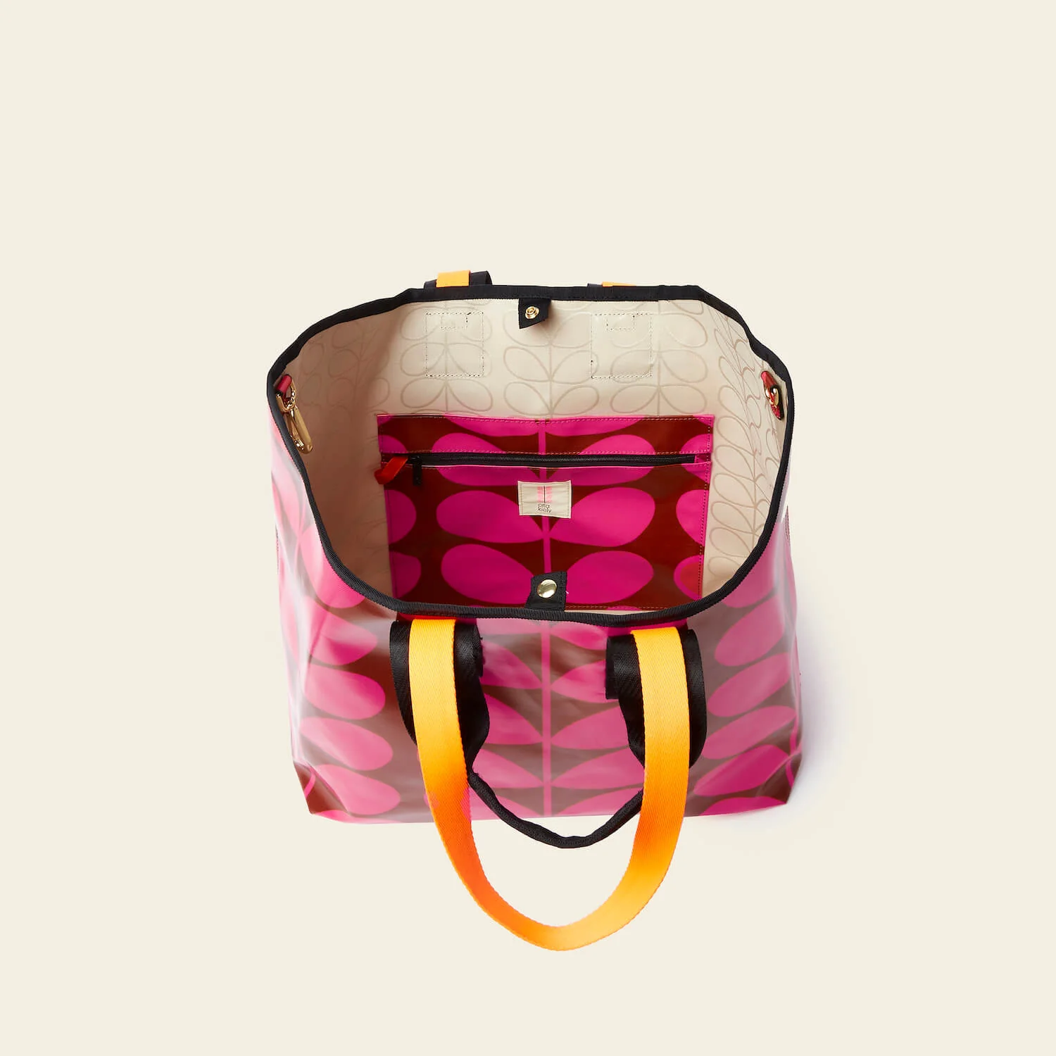 Carryall Large Tote - Solid Stem Cerise - Image 5