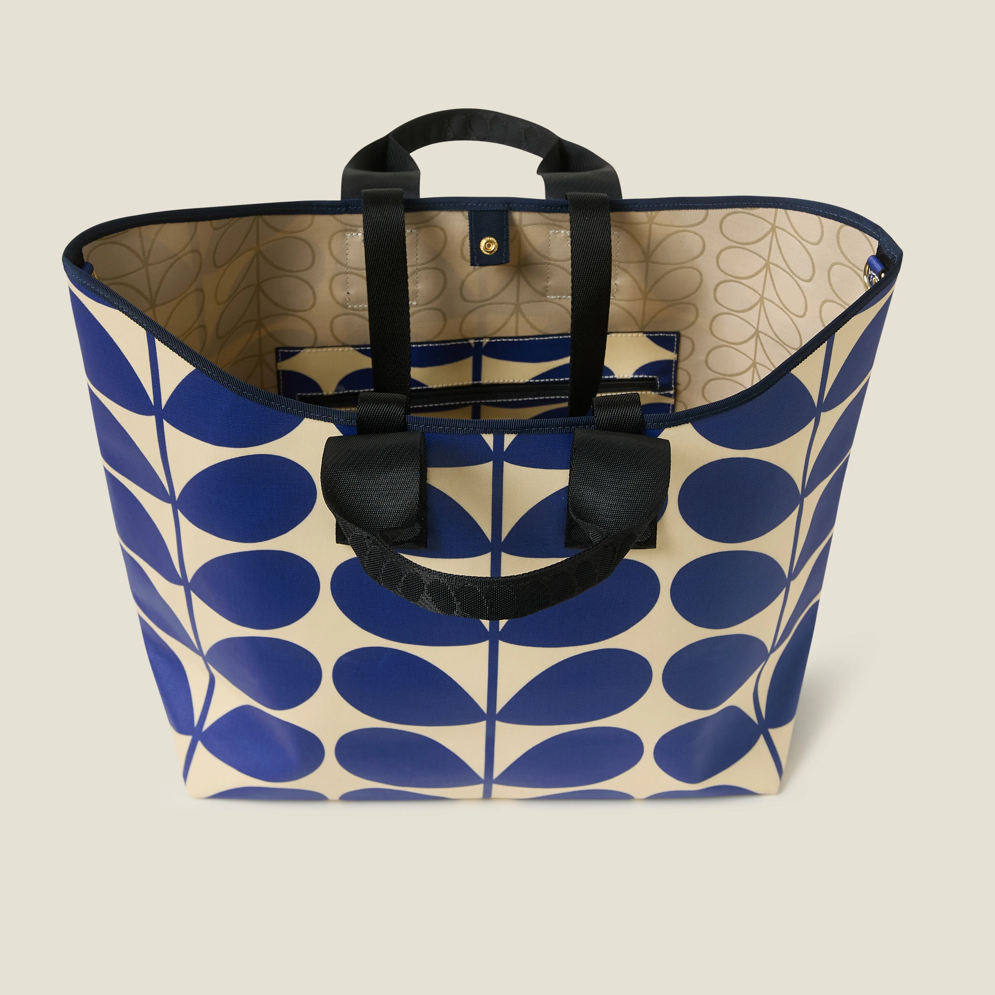 Carryall Large Tote - Solid Stem Indigo - Image 6