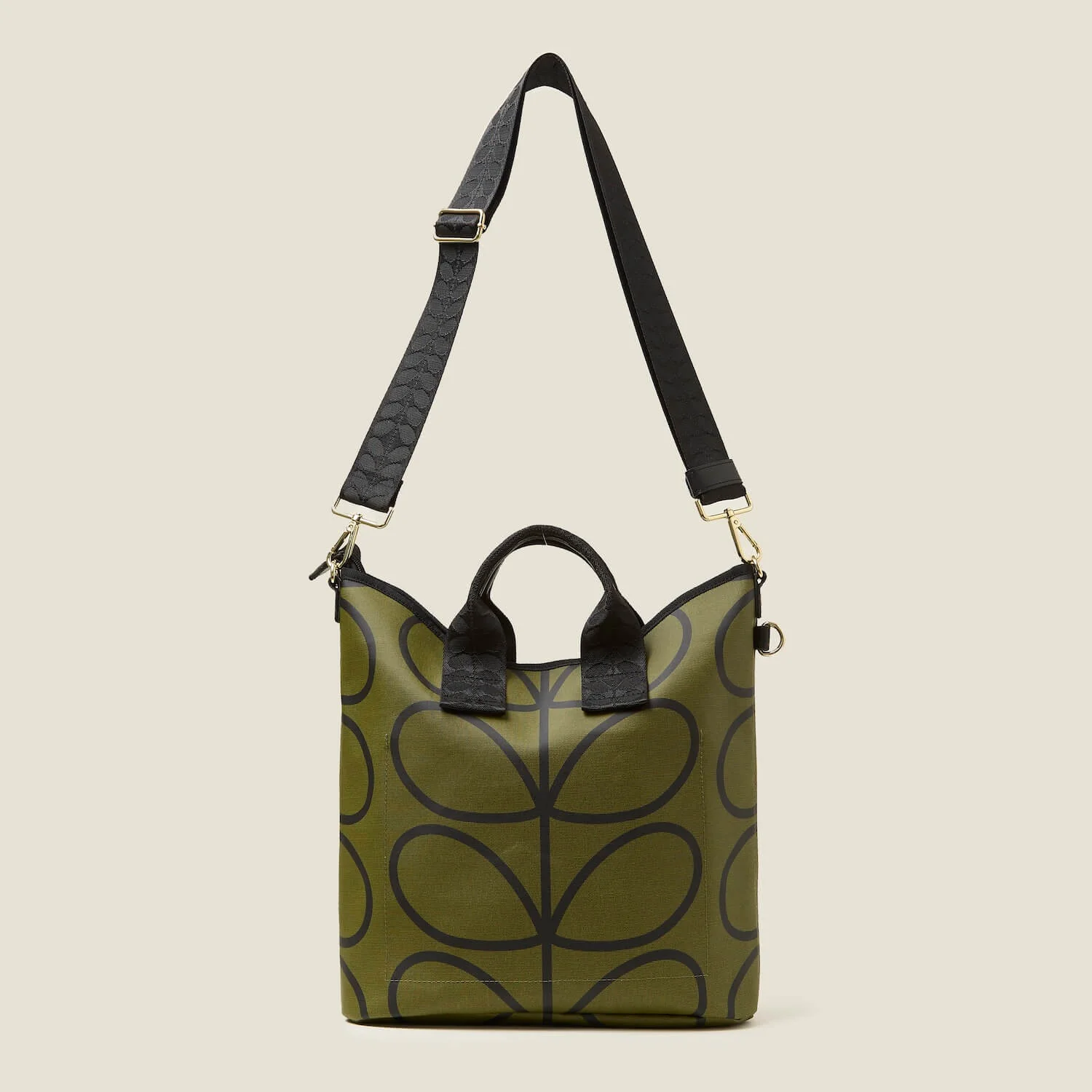 Carrygrab Bucket Bag - Giant Linear Stem Olive - Image 4