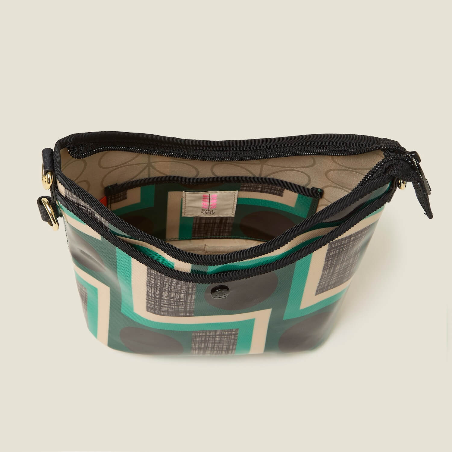 Carrymin Crossbody - Balcony Spot Emerald - Image 5