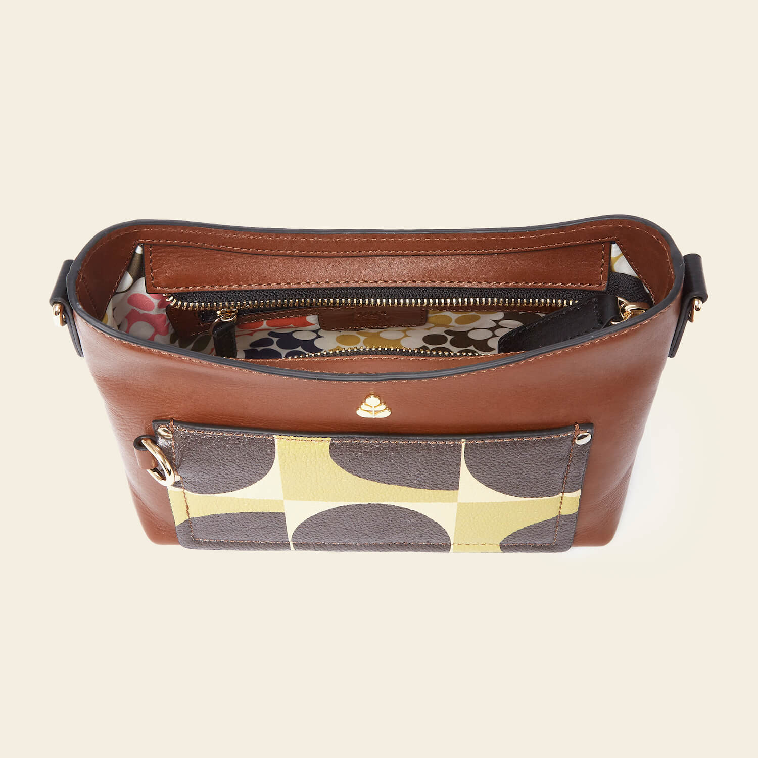 Carrymin Crossbody - Chestnut Spot Square - Image 5