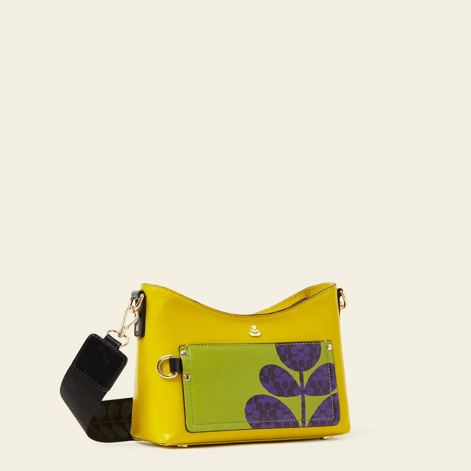 Carrymin Crossbody - Daffodil Puzzle Flower - Image 3