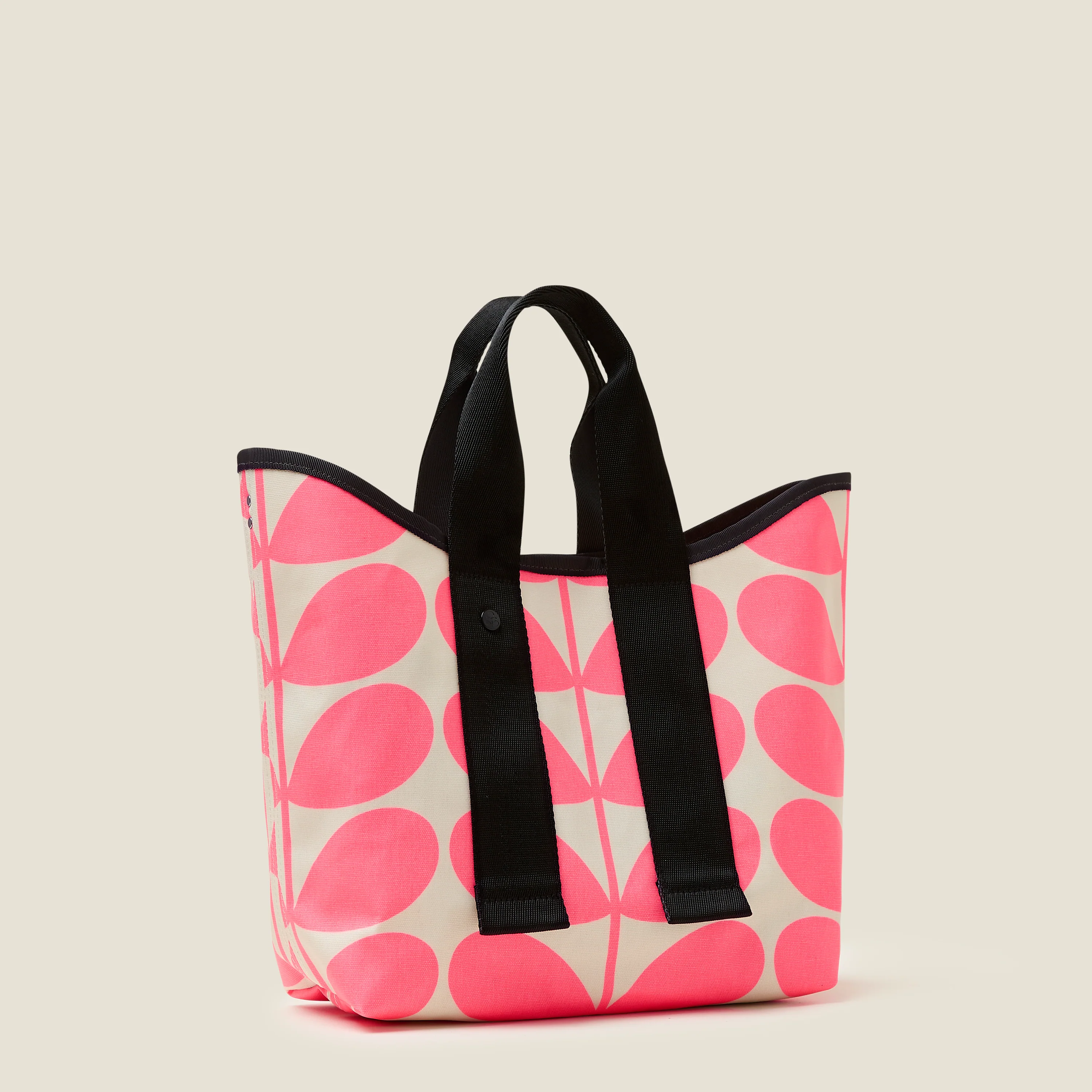Carrysmall Basic Tote - Solid Stem Neon Pink - Image 3