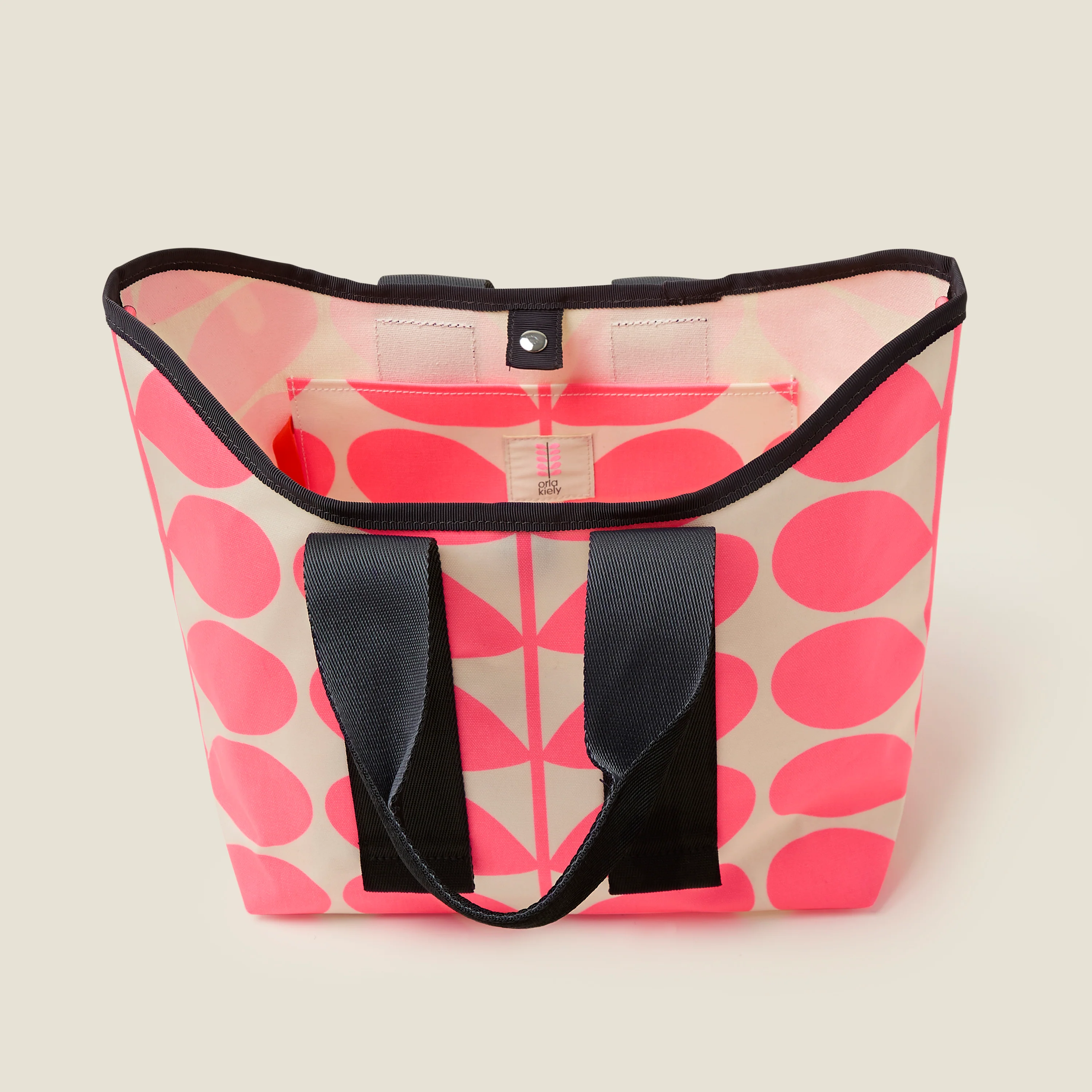 Carrysmall Basic Tote - Solid Stem Neon Pink - Image 5