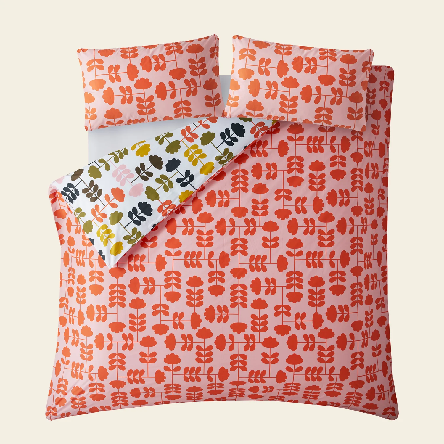 Cut Stem Bed Linen Set - Paprika - Image 7