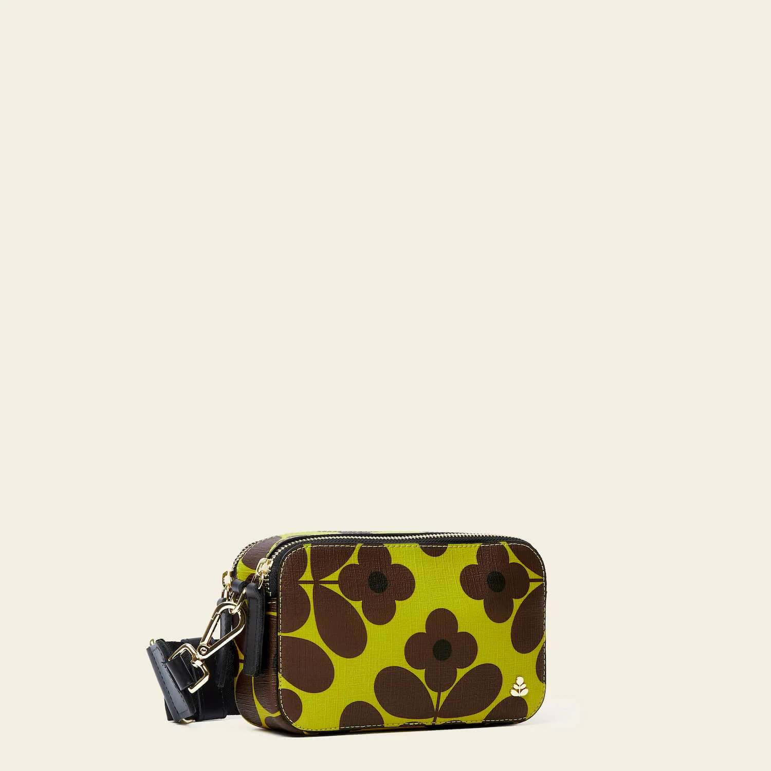 Duo Crossbody - Flower Tile Chartreuse - Image 3