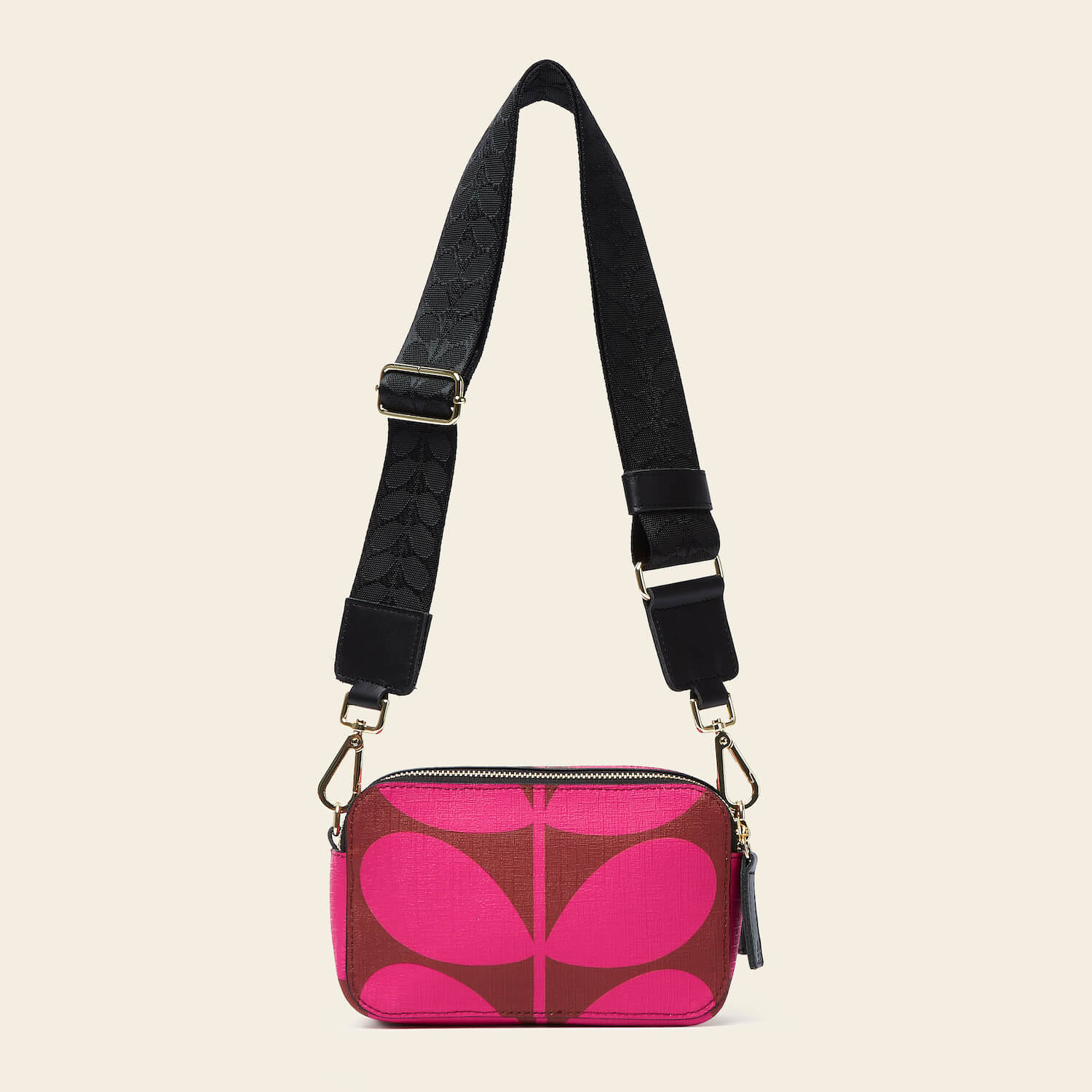 Duo Crossbody - Solid Stem Cerise - Image 4