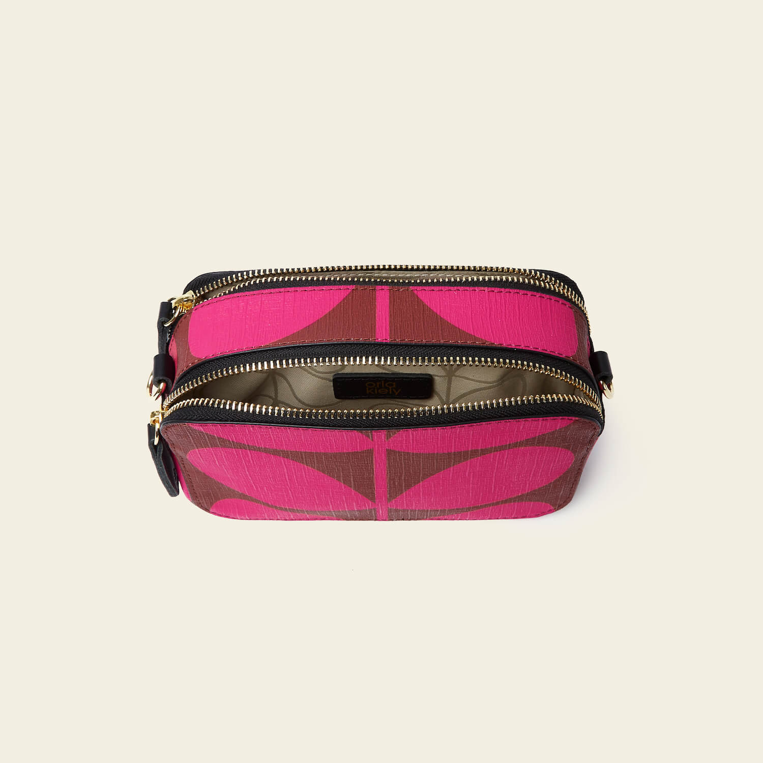 Duo Crossbody - Solid Stem Cerise - Image 5