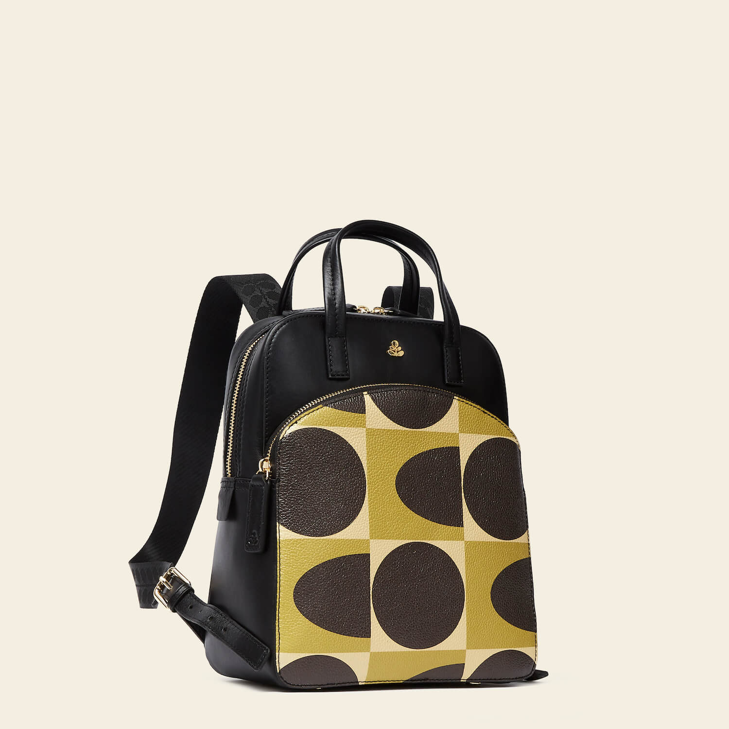Emilia Petite Backpack - Chestnut Spot Square - Image 3