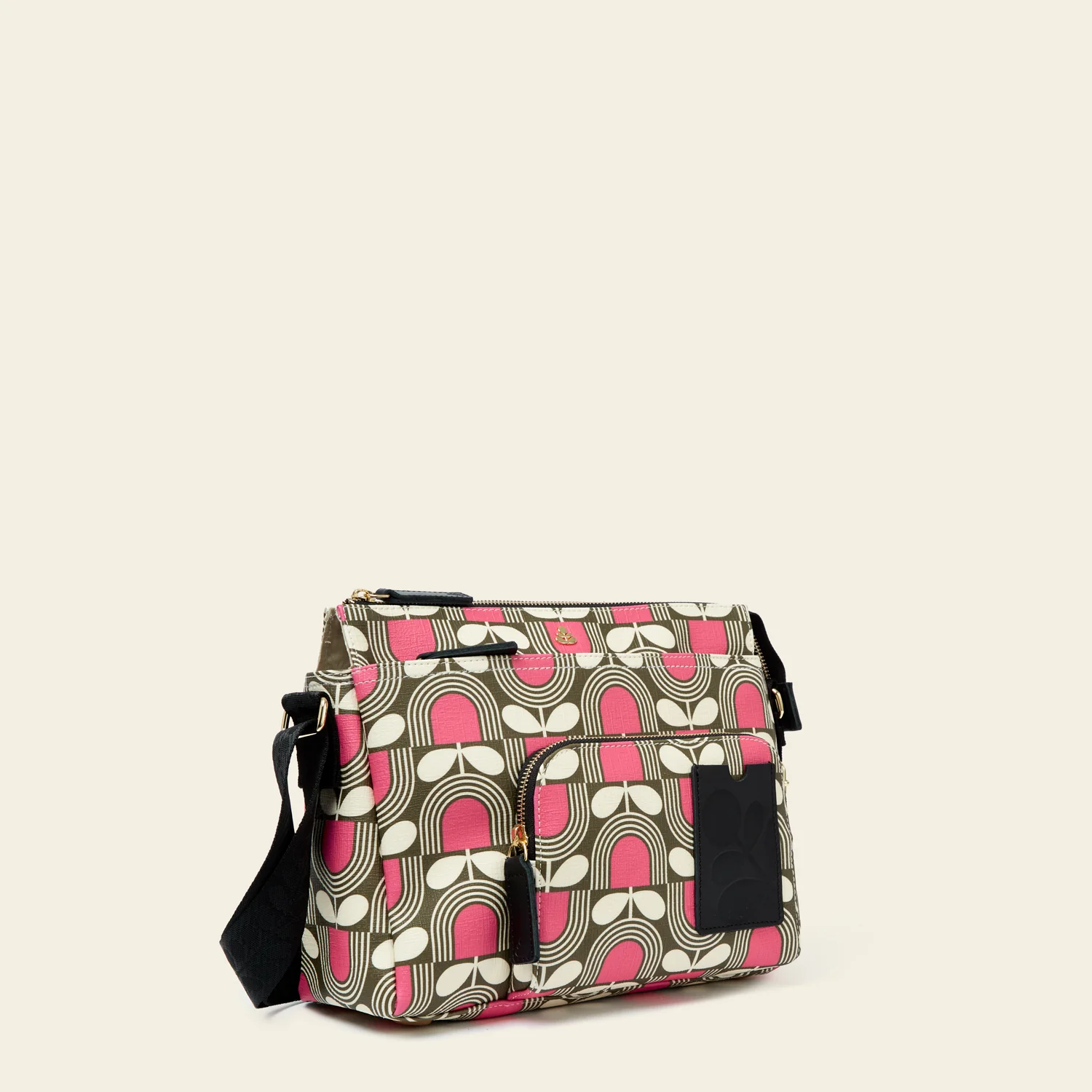 Fielder Crossbody - Striped Tulip Fuchsia - Image 3