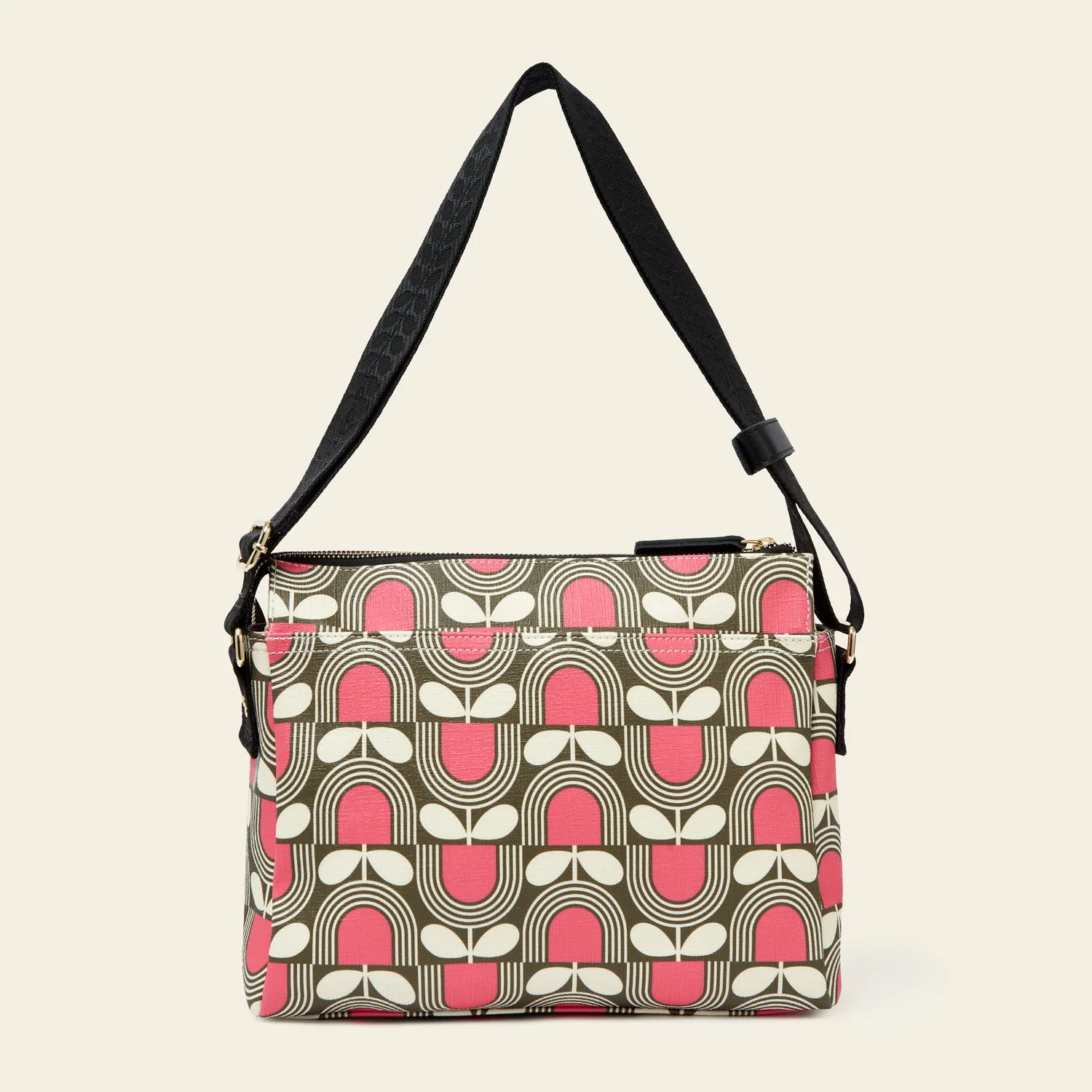 Fielder Crossbody - Striped Tulip Fuchsia - Image 4