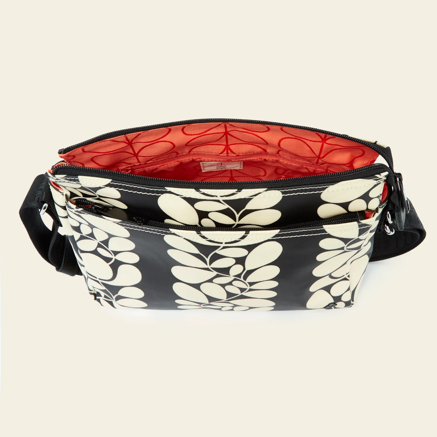 Fielder Crossbody - Sycamore Stripe Black - Image 5
