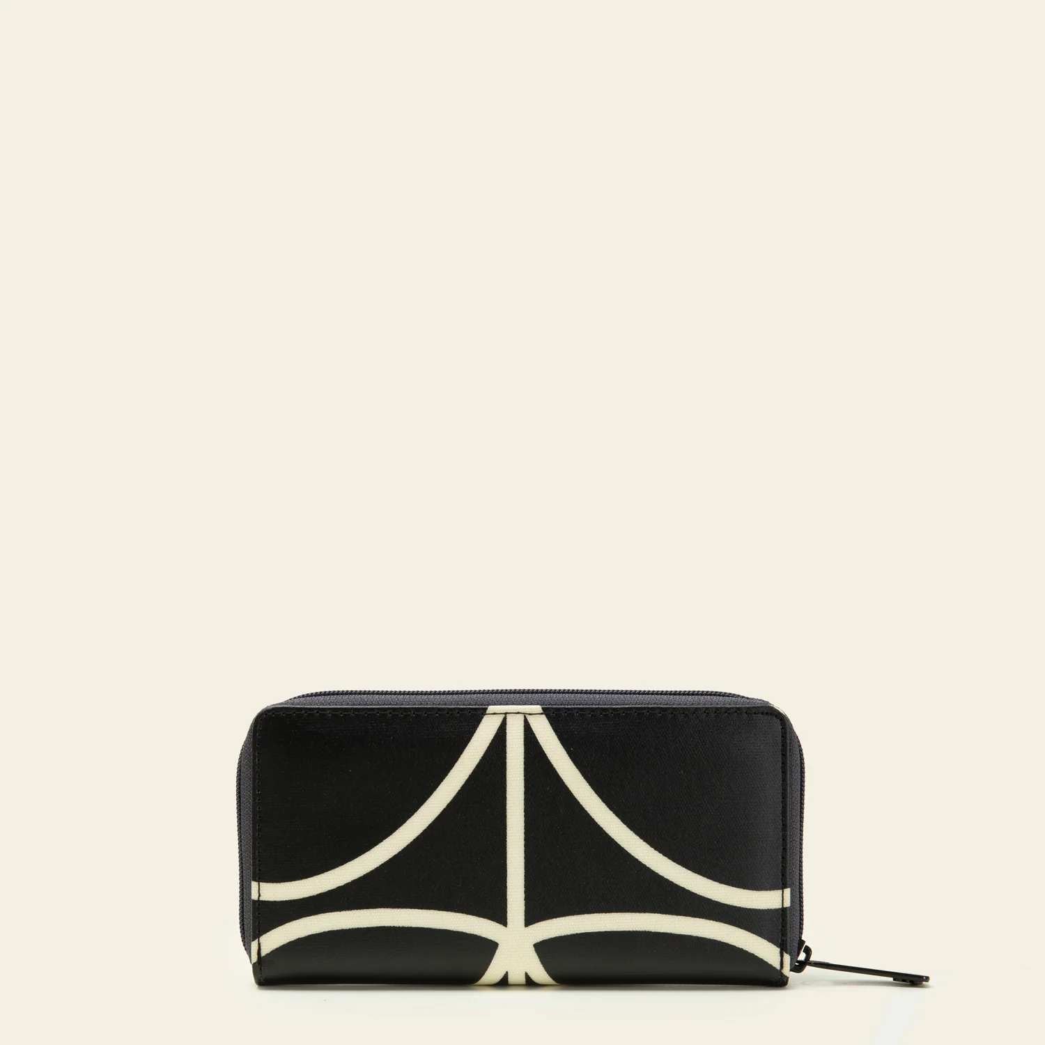 Forget Me Not Wallet - Linear Stem Liquorice - Image 3