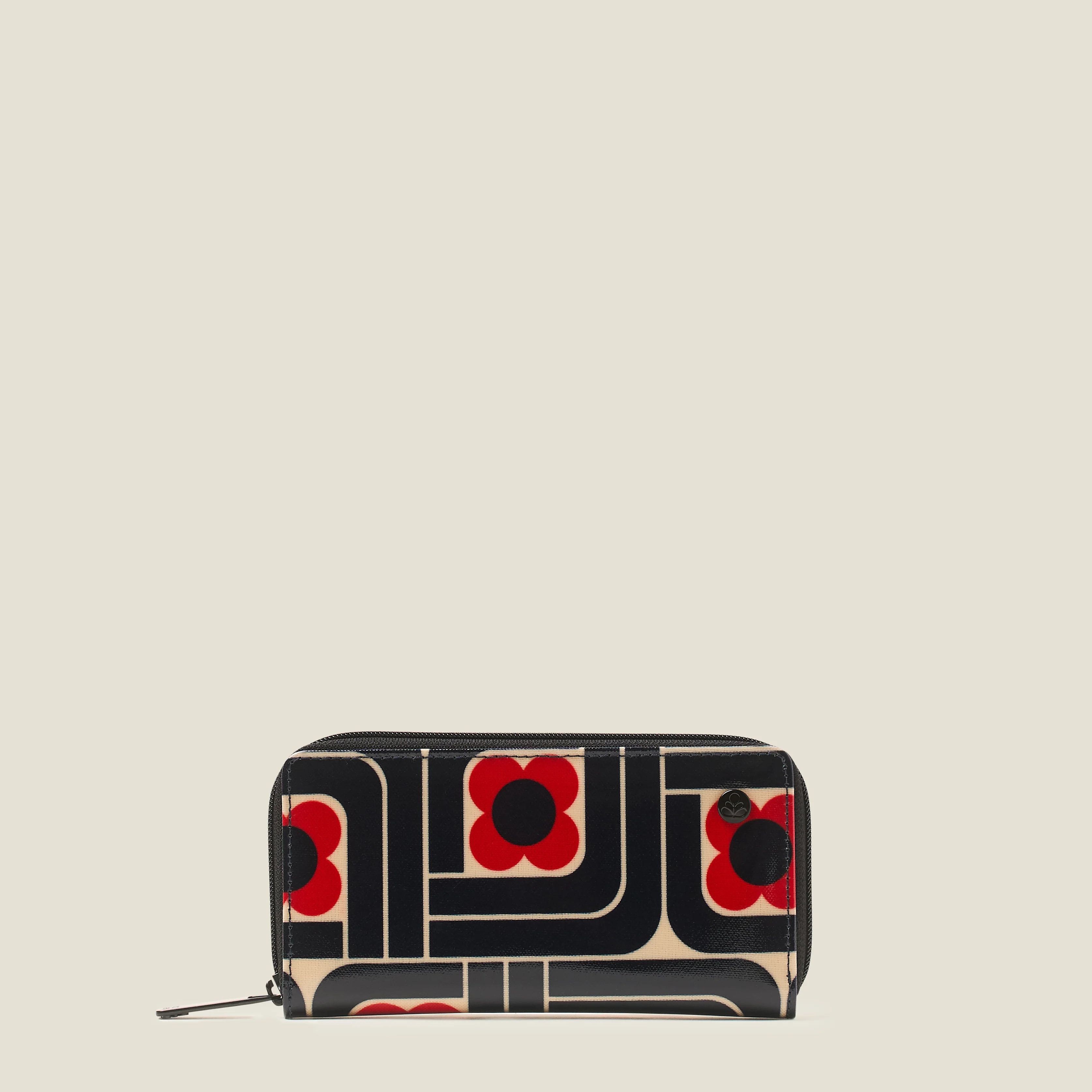 Forget Me Not Big Wallet - Woodblock Ink - Image 4