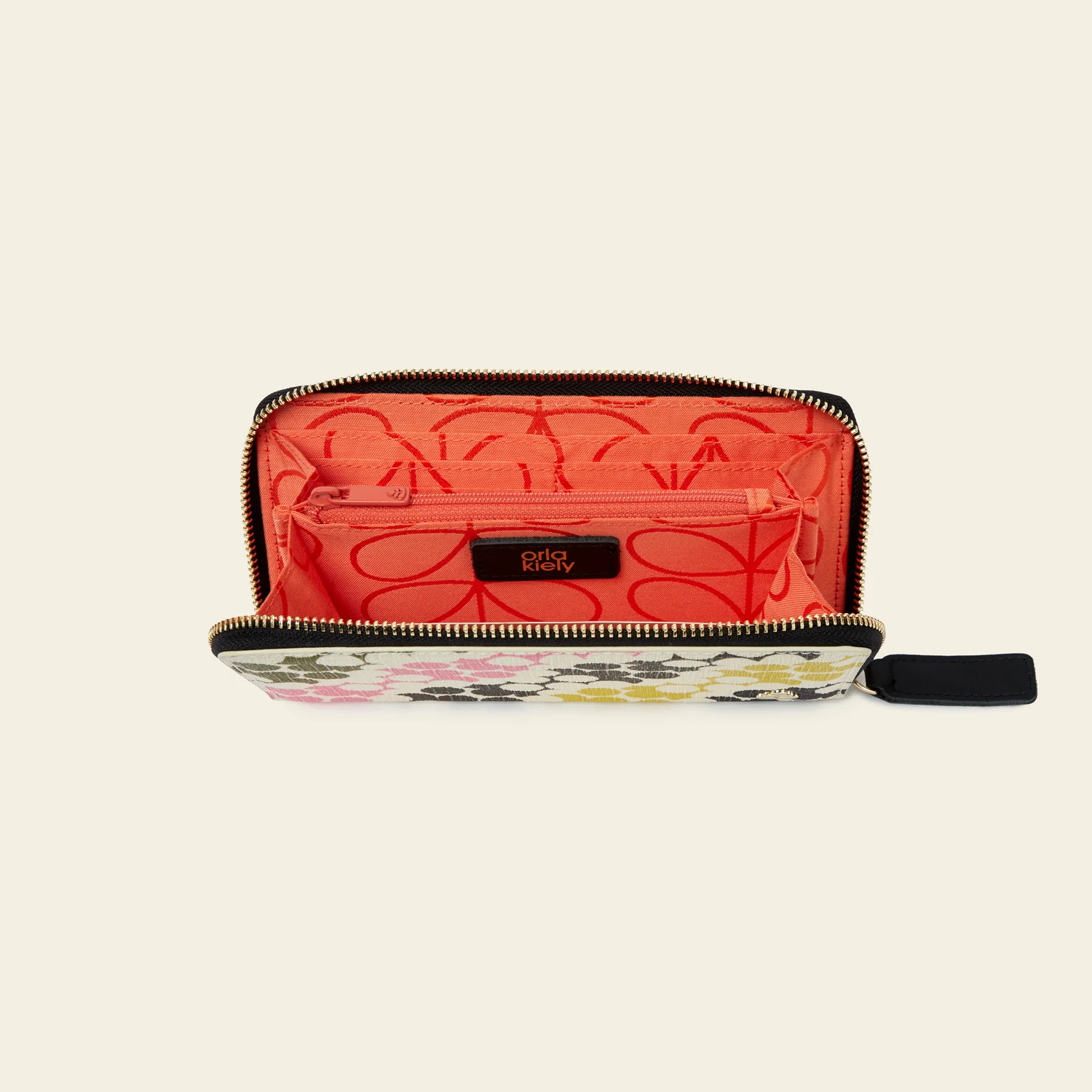 Forget Me Not City Wallet - Puzzle Flower Multi - Image 4