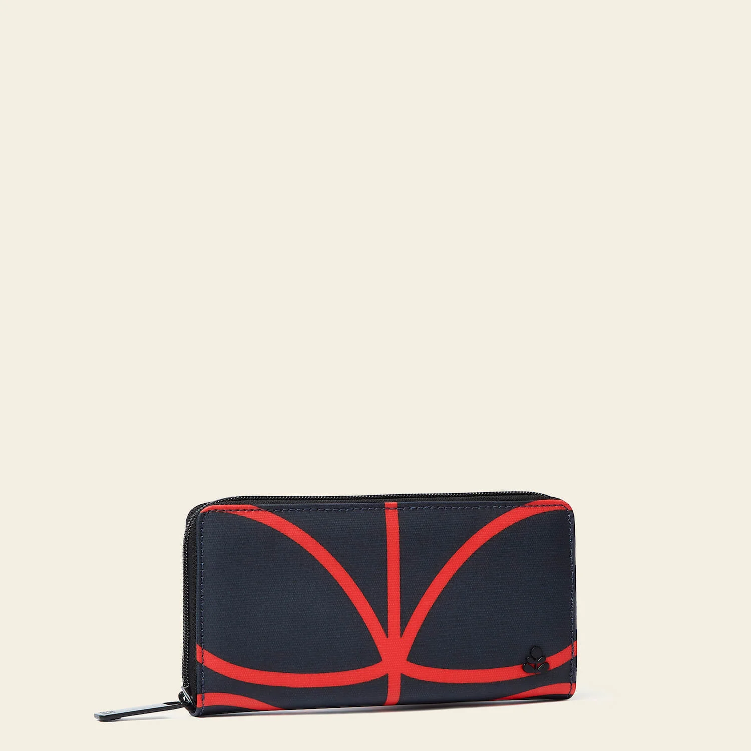 Forget Me Not Wallet - Linear Stem Navy - Image 2