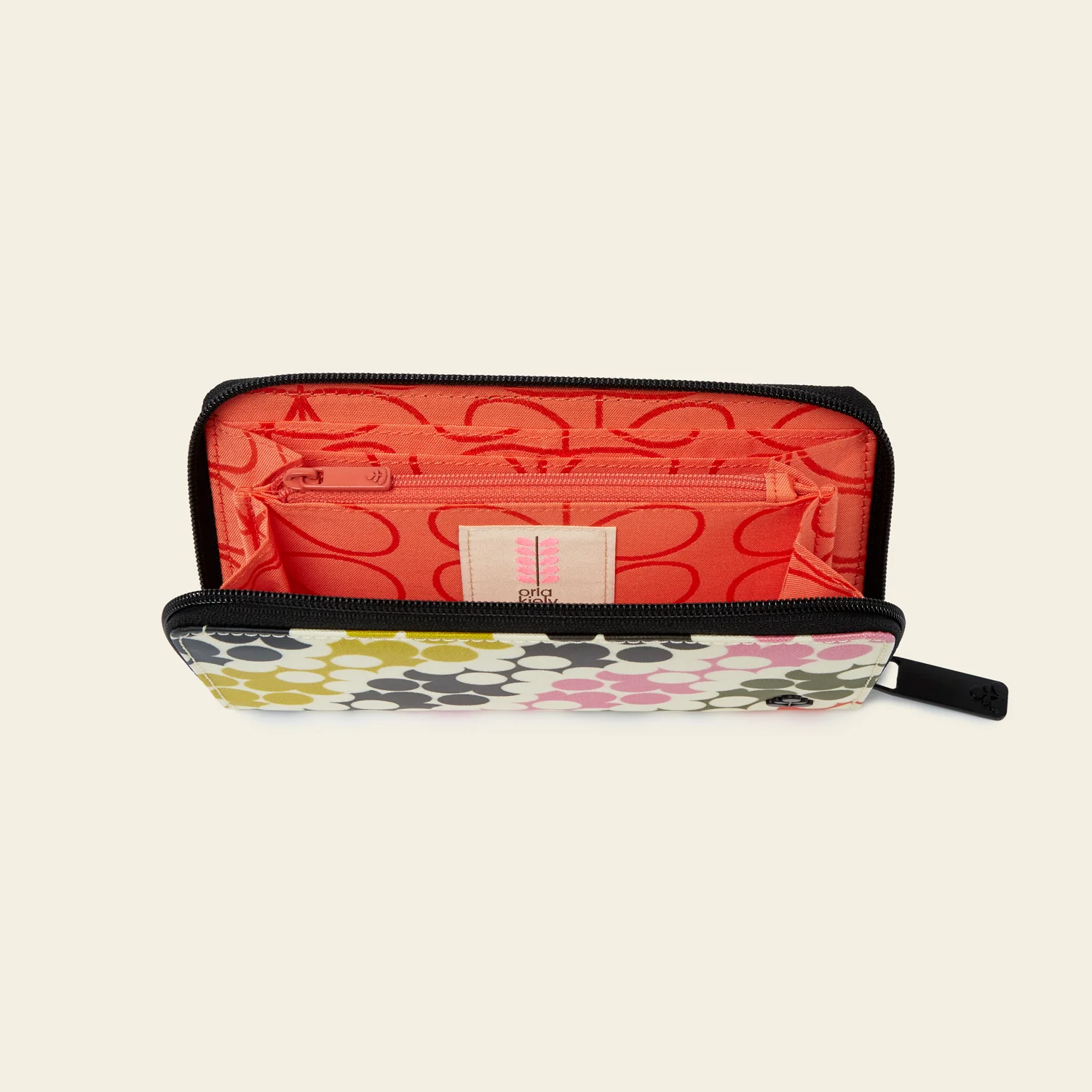 Forget Me Not Wallet - Puzzle Flower Multi - Image 4