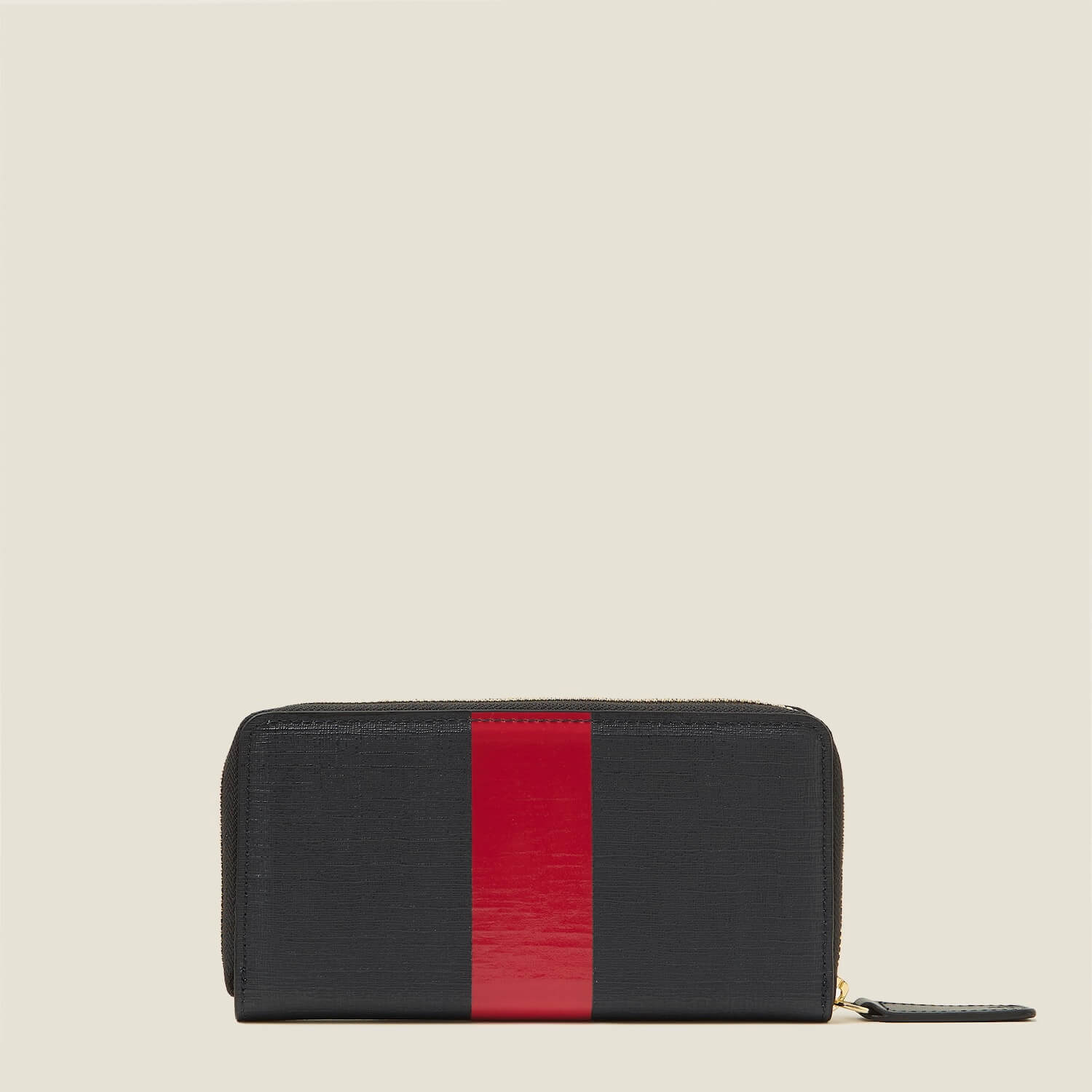 Forget Me Not Wallet - Shiny Stripe Navy Red - Image 3